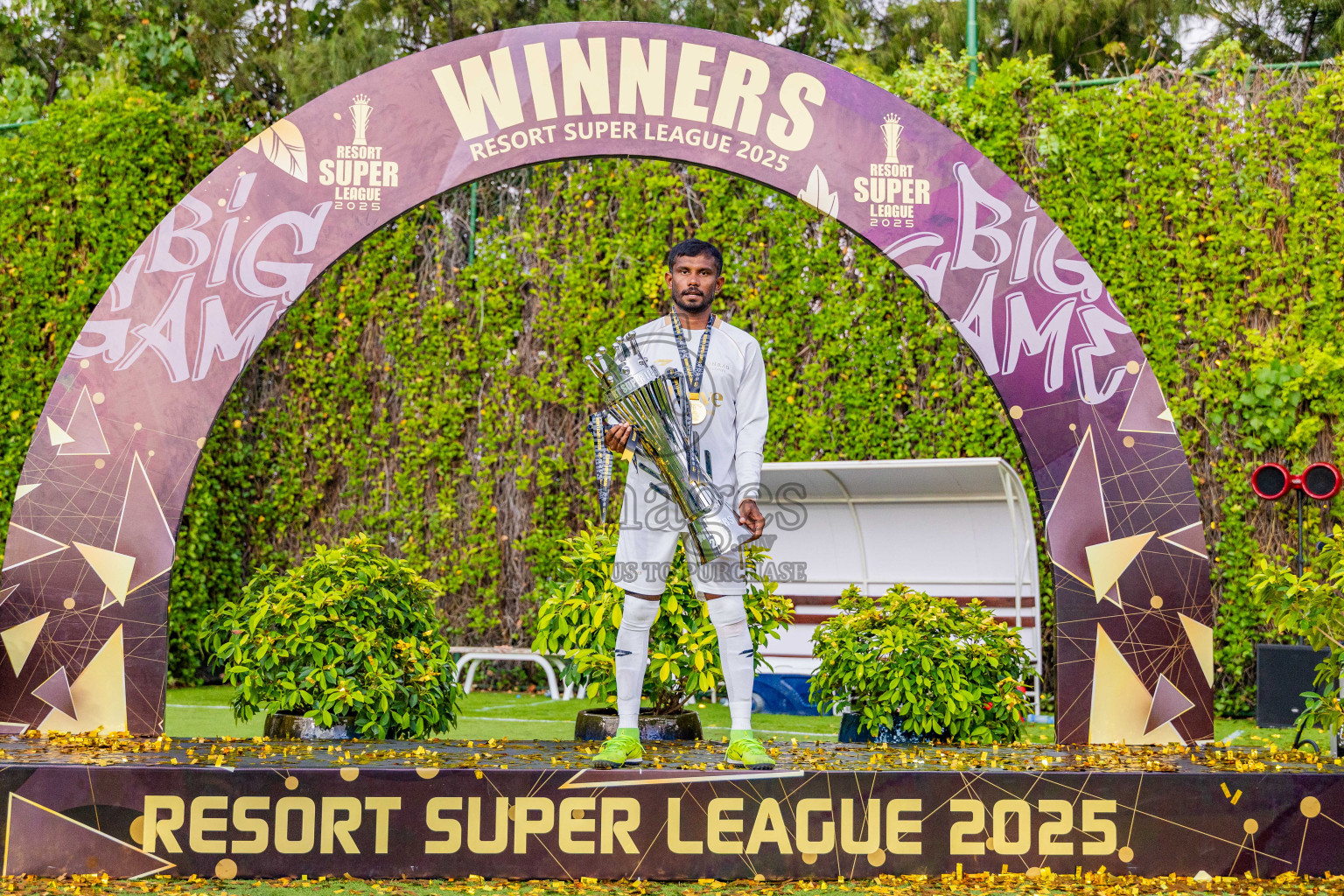 Conrad Maldives vs Joali Maldives in the Final of Resort Super League 2025 was held on Wednesday, 5th November 2025 in Jumeirah Olhaheli Island Maldives, Photos: Areef Adam / images.mv