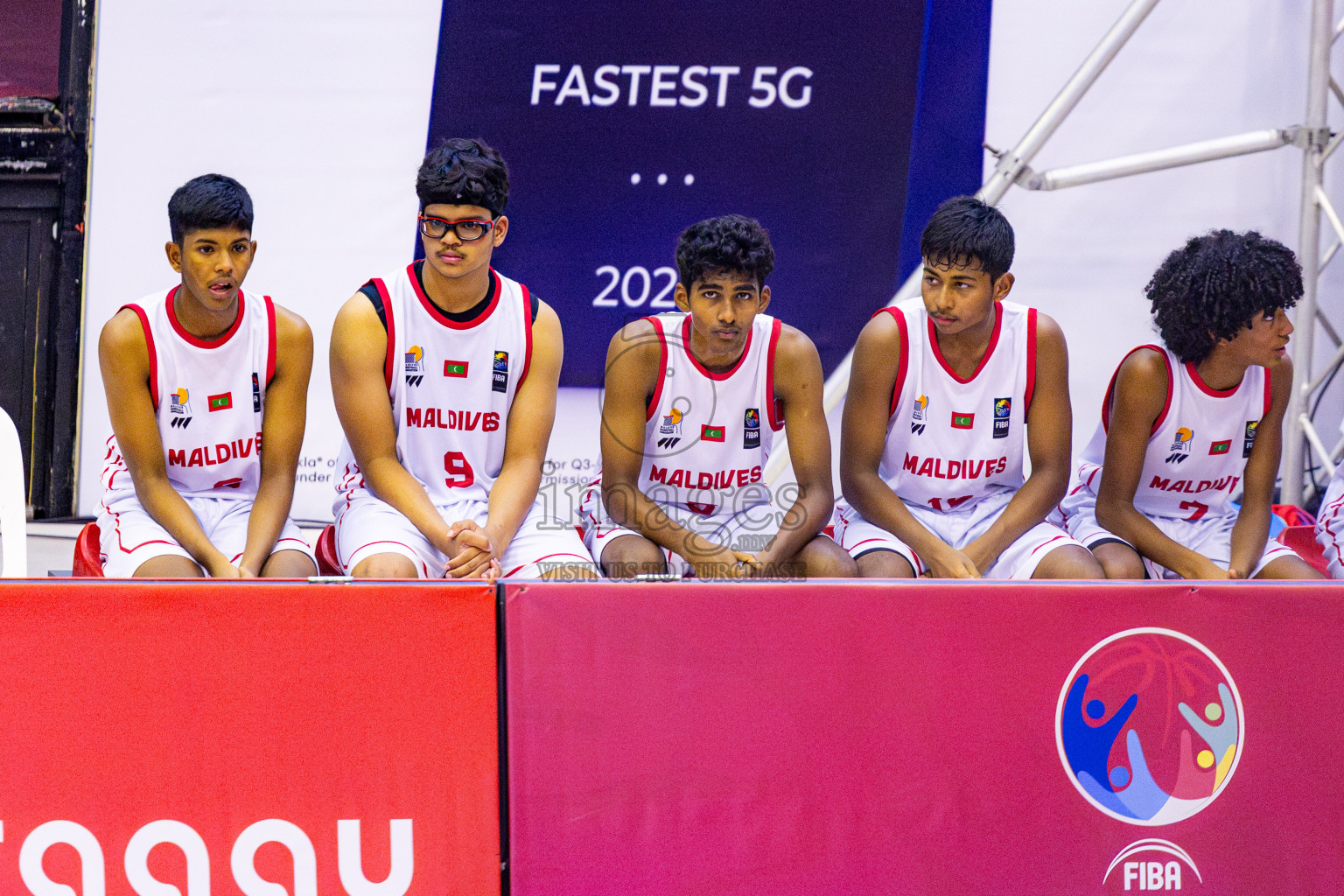 Maldives vs India in Day 2 of Under 16 Asian Cup SABA Qualifiers 2025 was held in Social Center, Male', Maldives on Friday, 13th June 2025. Photos: Nausham Waheed / images.mv