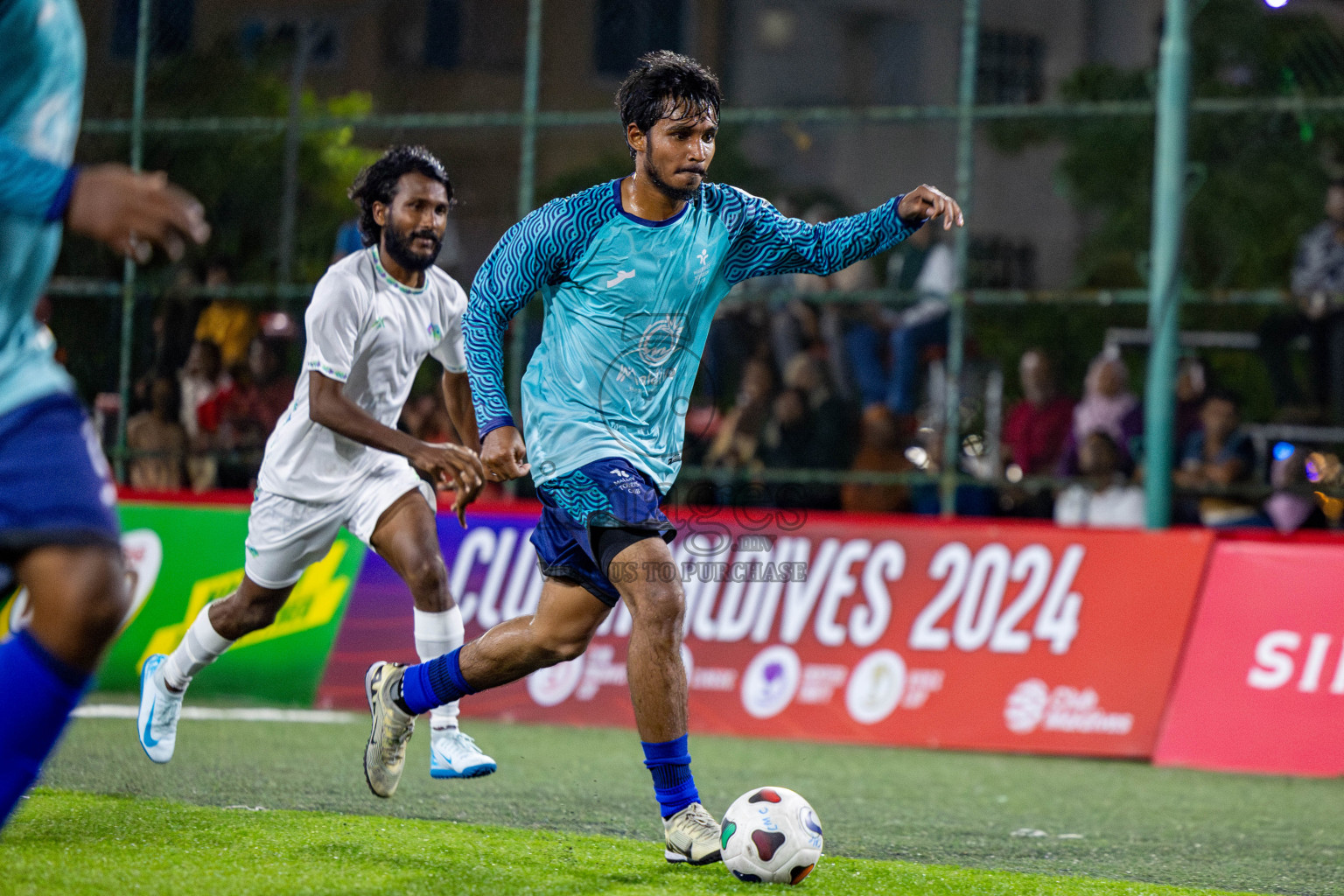 TOURISM CLUB vs MALE CITY COUNCIL in Club Maldives Classic 2024 held in Rehendi Futsal Ground, Hulhumale', Maldives on Wednesday, 4th September 2024. Photos: Nausham Waheed / images.mv