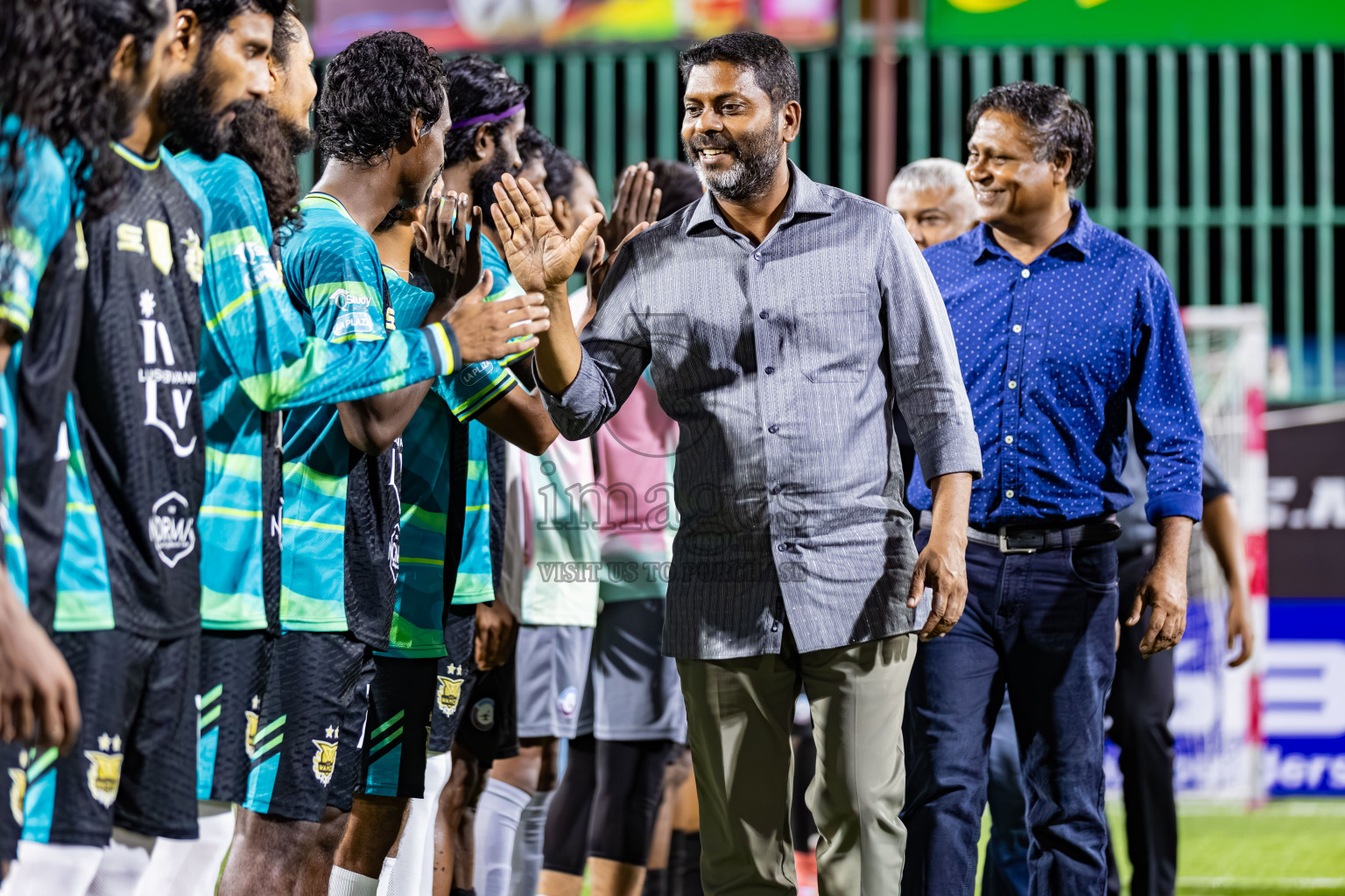 Team Naivaadhoo vs Club Combination in Day 1 of Kings Cup of Club Maldives Cup 2025 held in Rehendi Futsal Ground, Hulhumale', Maldives on Saturday, 30th August 2025. Photos: Areef / images.mv