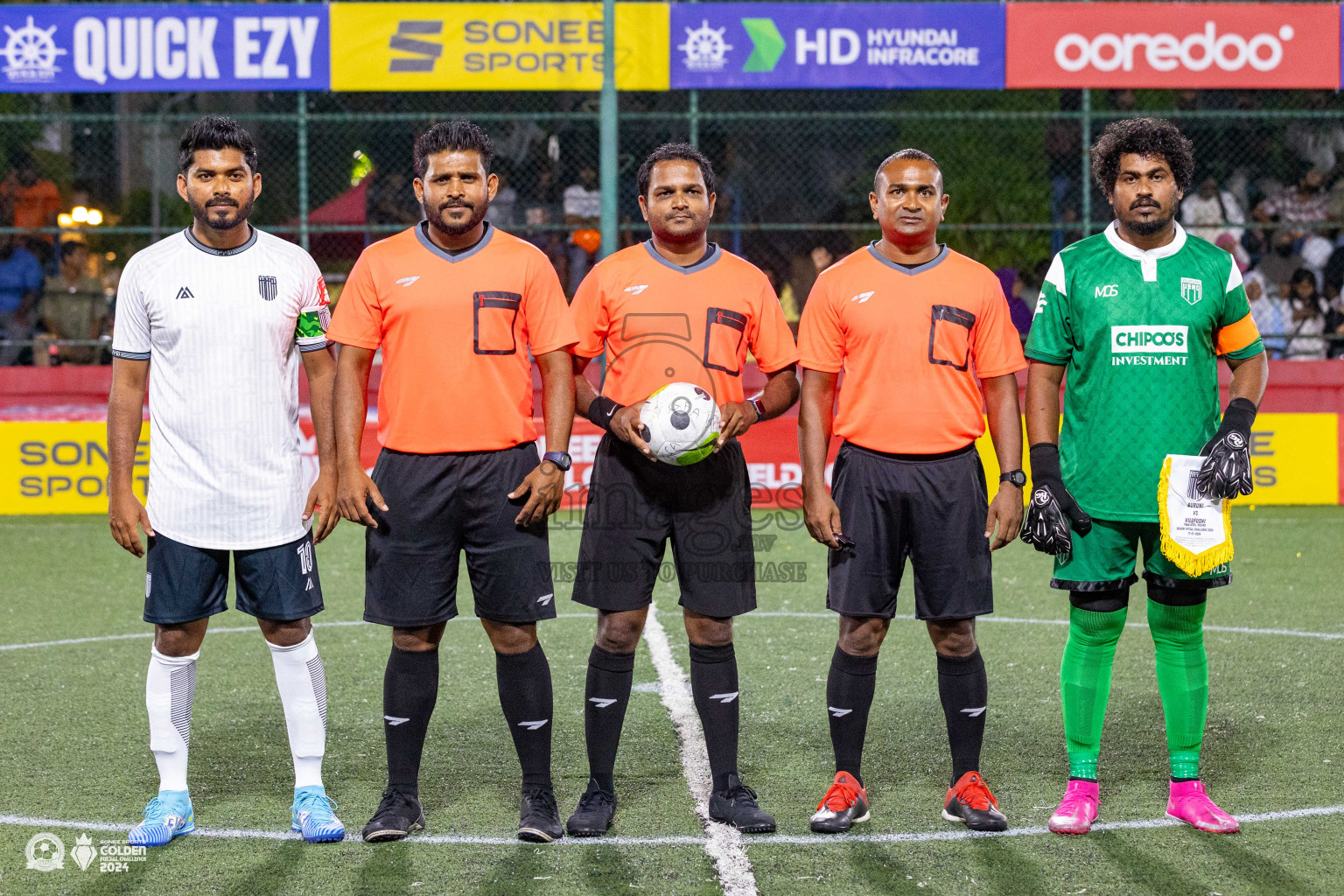 Th Vilufuhsi vs Th Buruni in Day 3 of Golden Futsal Challenge 2024 was held on Wednesday, 17th January 2024, in Hulhumale', Maldives
Photos: Ismail Thoriq / images.mv