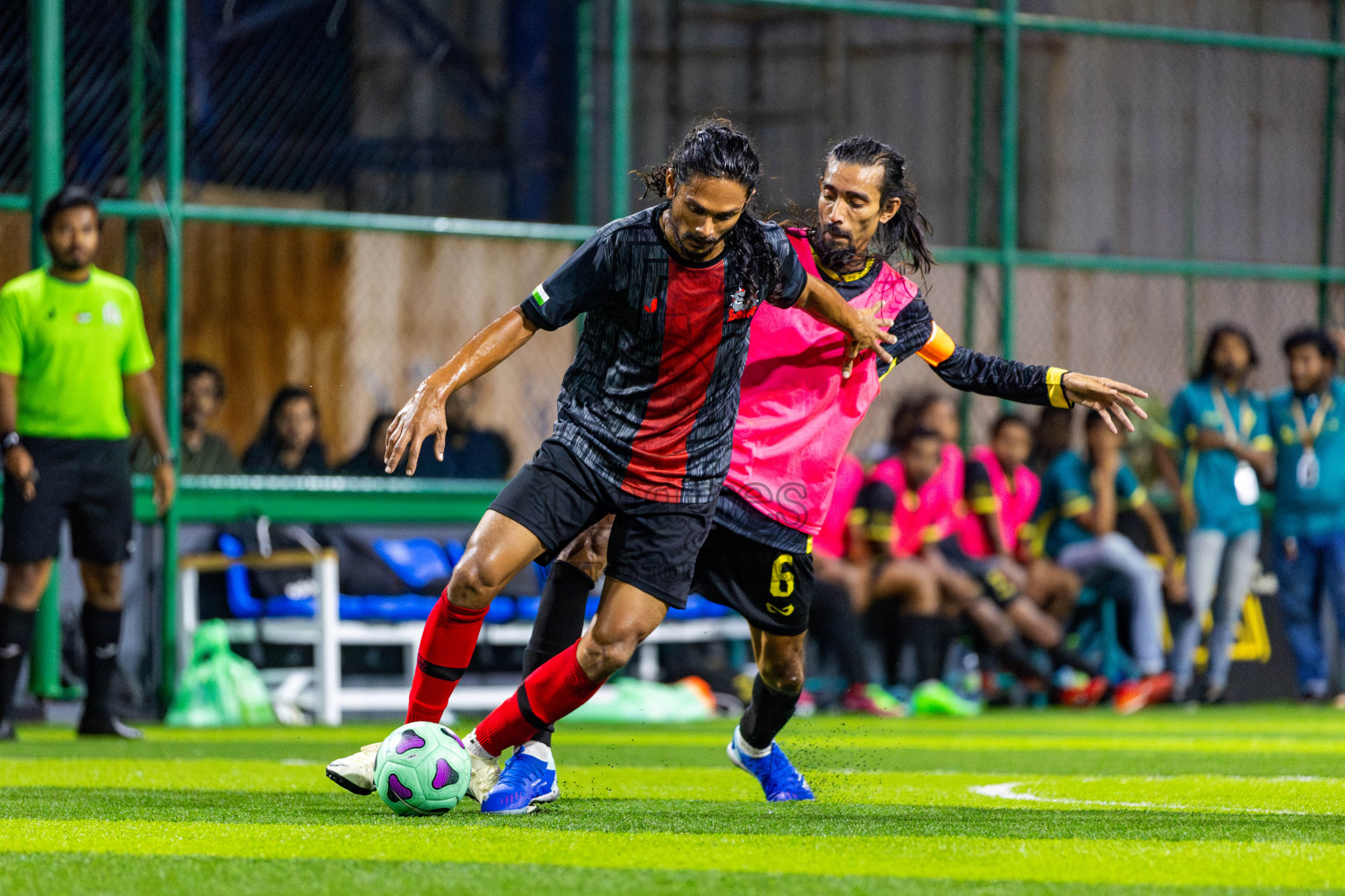 Bows vs RDL in Day 6 of BG Futsal Challenge 2024 was held on Sunday, 17th March 2024, in Male', Maldives Photos: Nausham Waheed / images.mv