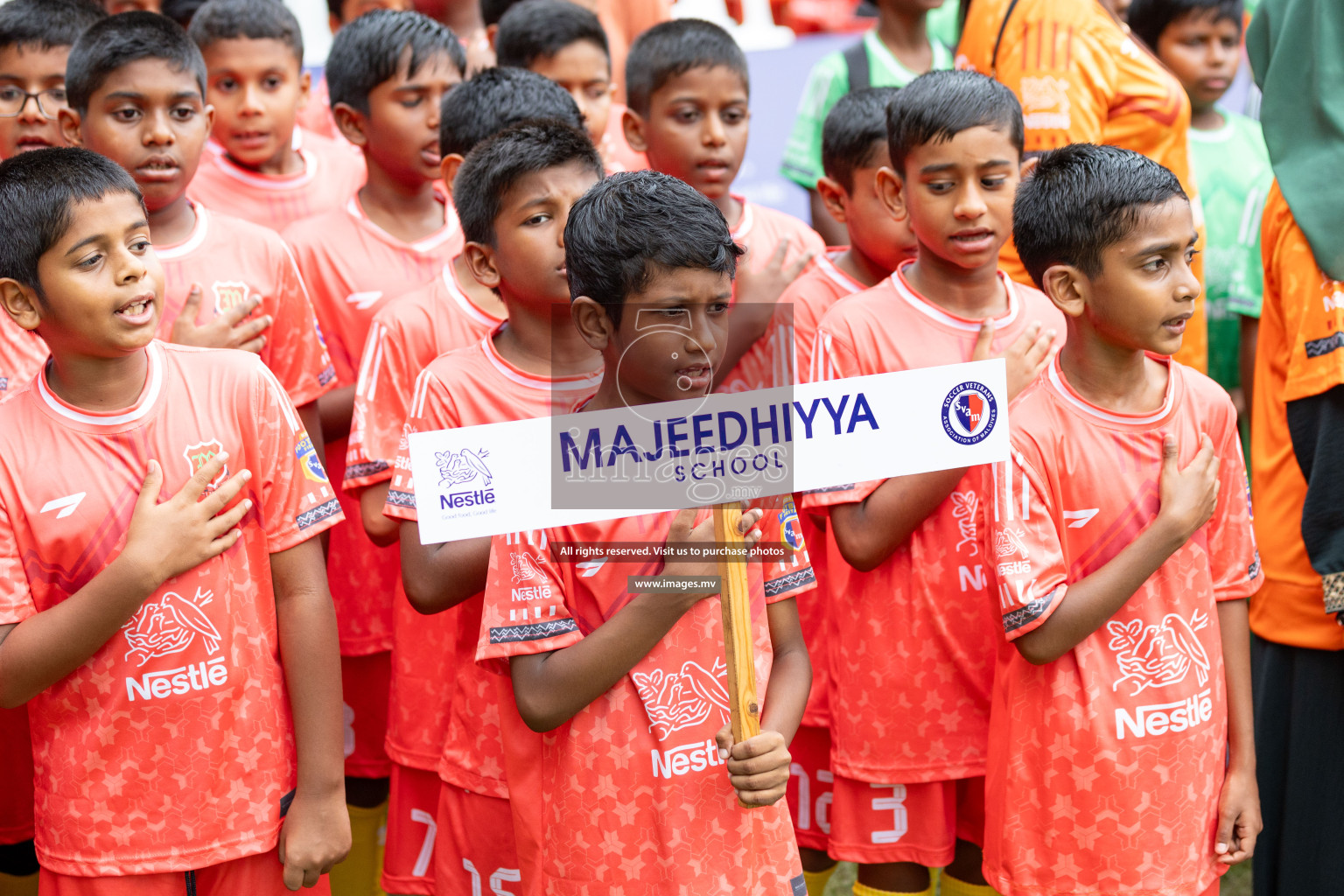 Day 1 of Nestle kids football fiesta, held in Henveyru Football Stadium, Male', Maldives on Wednesday, 11th October 2023 Photos: Nausham Waheed Images.mv