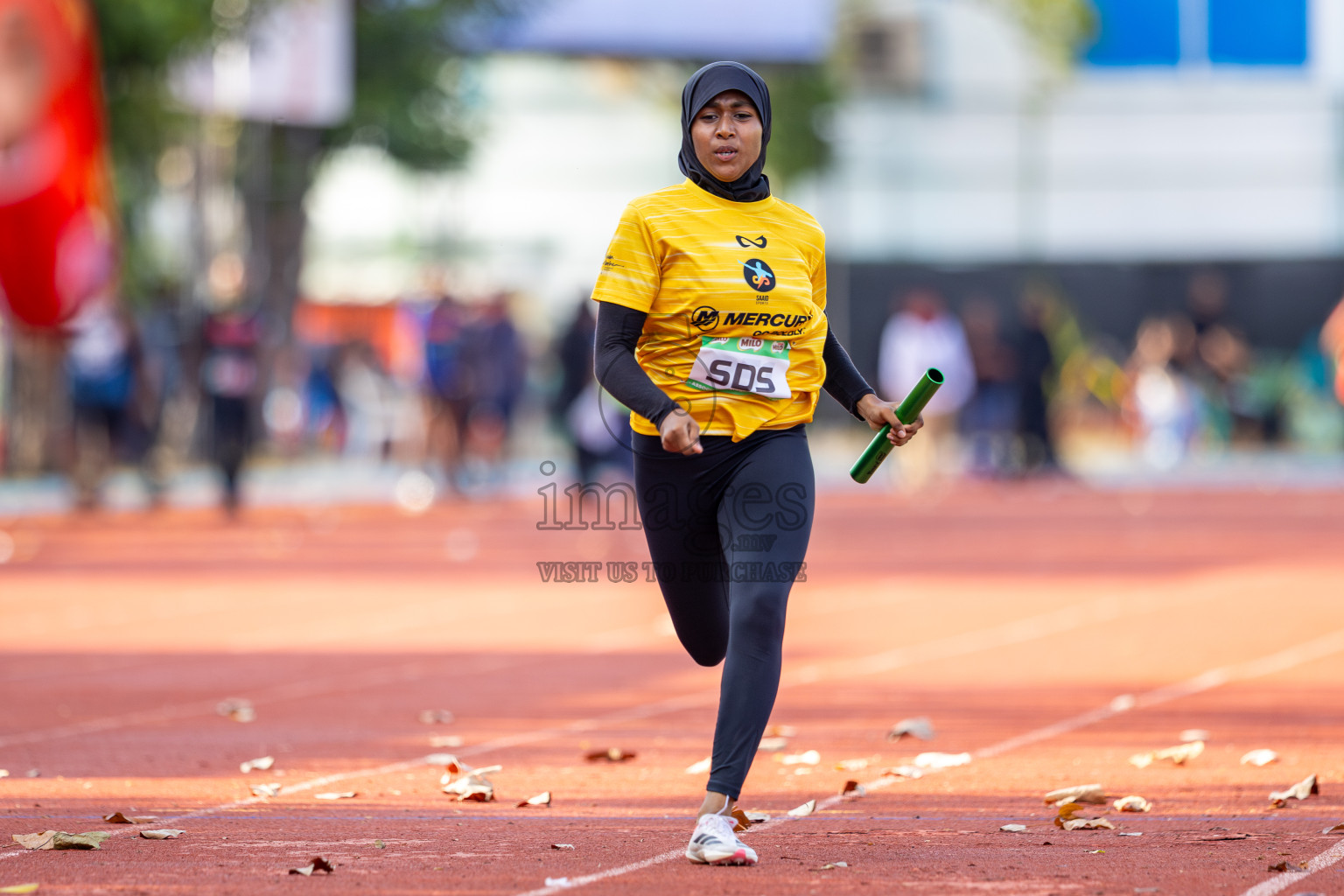 Day 2 of 12th Milo Association Championships was held in Ekuveni Track at Male', Maldives on Friday, 25th April 2025. Photos: Ismail Thoriq / images.mv