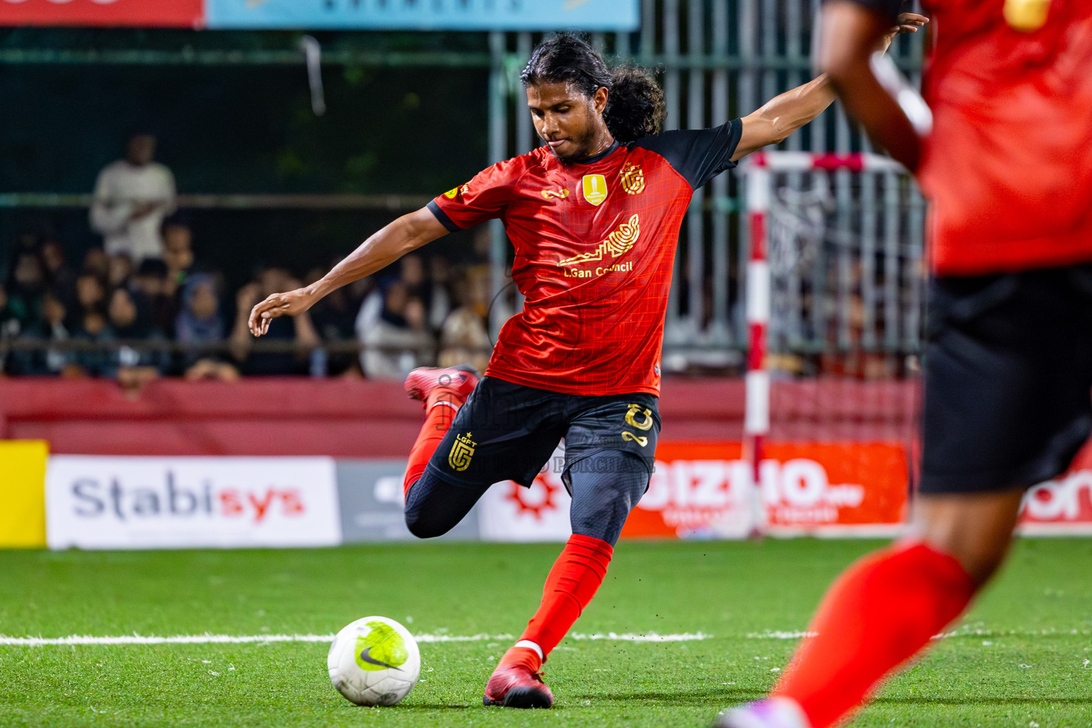 Th Thimarafushi vs L Gan on Day 37 of Golden Futsal Challenge 2024 was held on Thursday, 22nd February 2024, in Hulhumale', Maldives
Photos: Mohamed Mahfooz Moosa/ images.mv