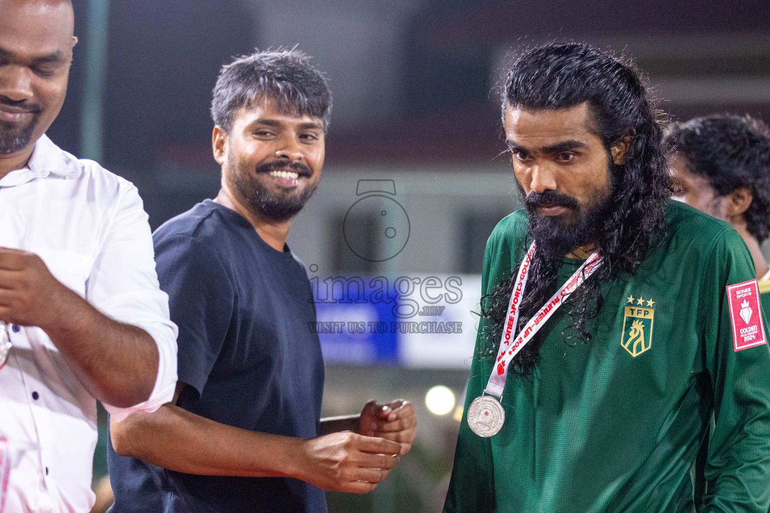 Opening of Golden Futsal Challenge 2024 with Charity Shield Match between L.Gan vs Th. Thimarafushi was held on Sunday, 14th January 2024, in Hulhumale', Maldives Photos: Ismail Thoriq / images.mv