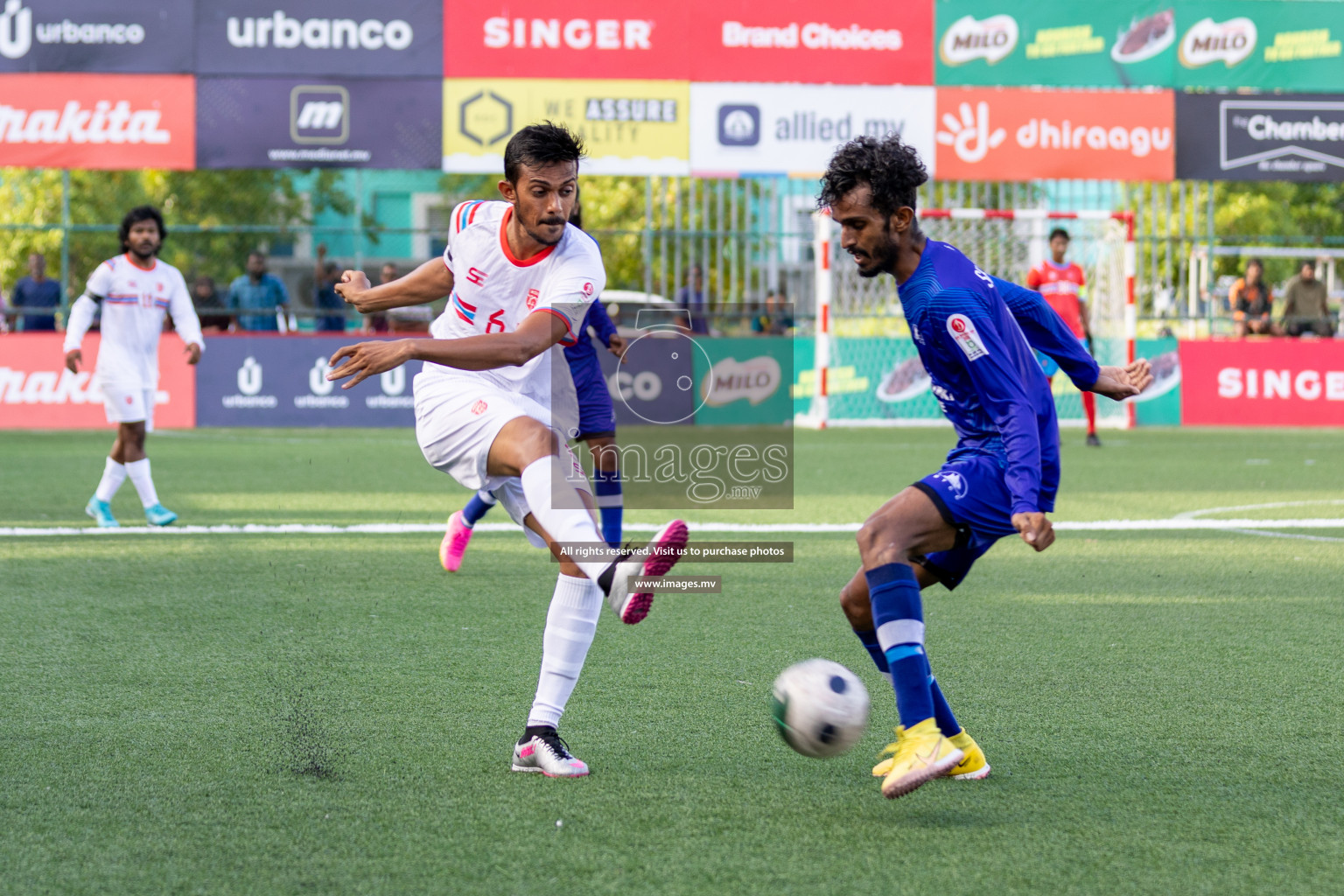 Maldivian vs Team MTCC in Club Maldives Cup 2023 held in Hulhumale, Maldives, on Thursday, 27th July 2023.
Photos: Hassan Simah/ images.mv