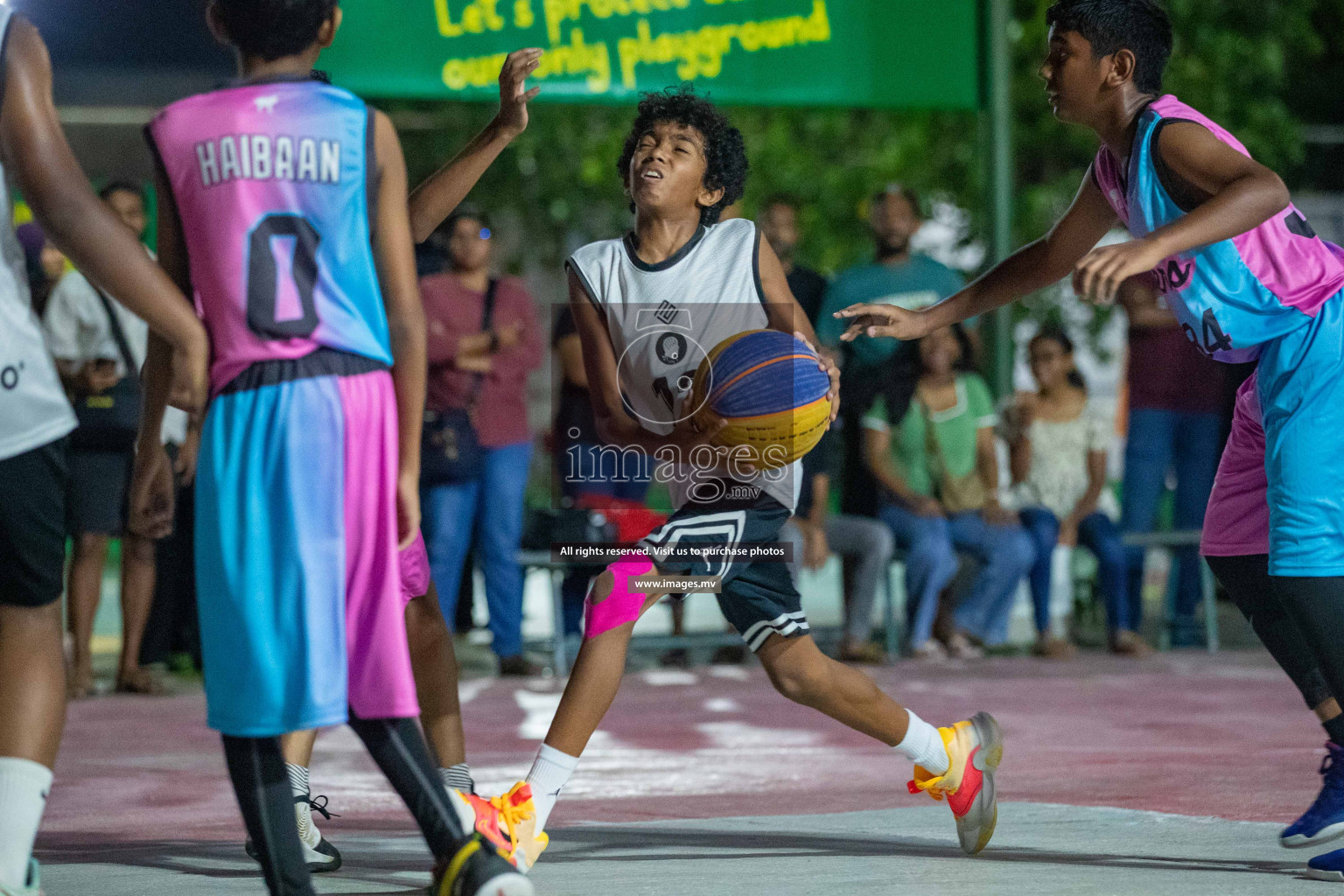 Day1 of Slamdunk by Sosal on 12th April 2023 held in Male'. Photos: Nausham waheed /images.mv