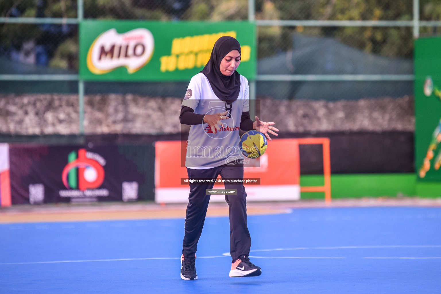 Day 3 of Milo 6th Inter Office Handball Tournament 2022 - Photos by Nausham Waheed