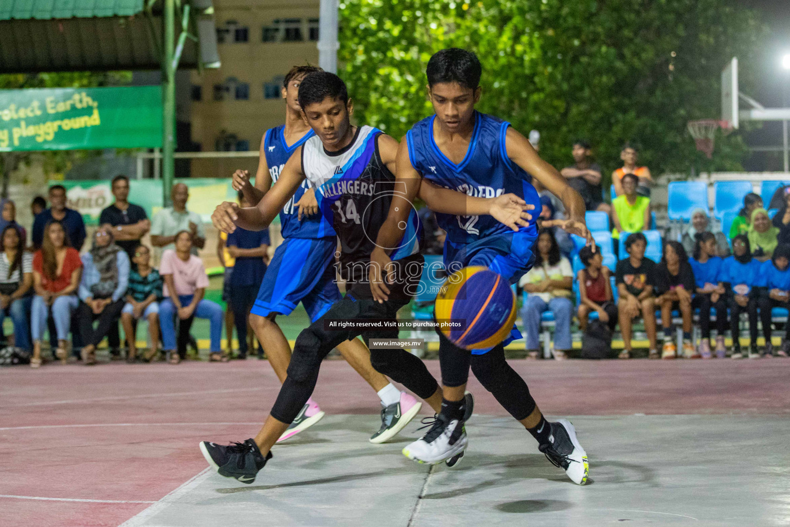 Day2 of Slamdunk by Sosal on 13th April 2023 held in Male'. Photos: Nausham waheed /images.mv