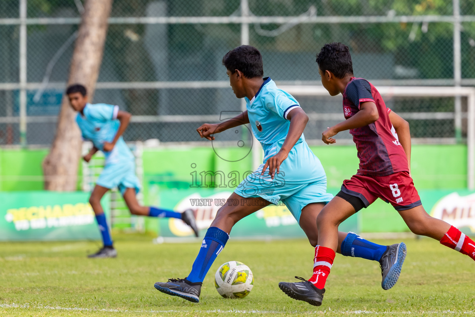 Day 1 of MILO Academy Championship 2025 (U14) was held on Thursday, 30th October 2025 at Henveiru Football Grounds, Male', Maldives . 
Photos: Ismail Thoriq / images.mv