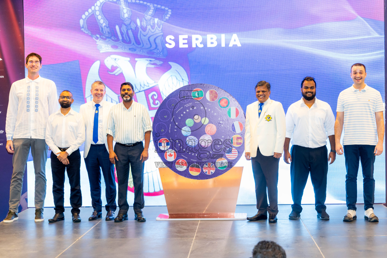 Opening Ceremony of 7th Carrom World Cup was held on Tuesday, 2nd November 2025 at Barceló Nasandhura Male', Maldives. Photos: Nausham Waheed / images.mv