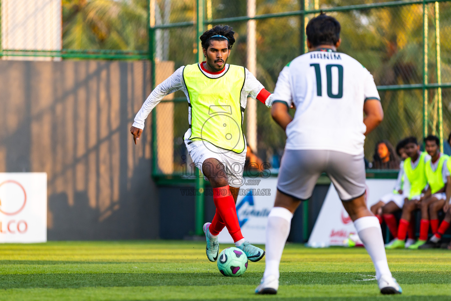 Giraavarians vs Anakee SC in Day 7 of BG Futsal Challenge 2024 was held on Monday, 18th March 2024, in Male', Maldives Photos: Nausham Waheed / images.mv