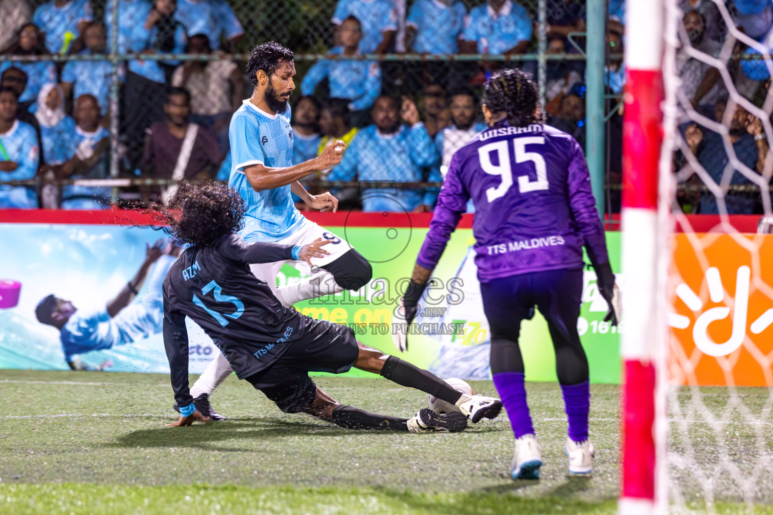 MACL vs Club TTS in Club Maldives Cup 2024 held in Rehendi Futsal Ground, Hulhumale', Maldives on Friday, 27th September 2024. 
Photos: Hassan Simah / images.mv