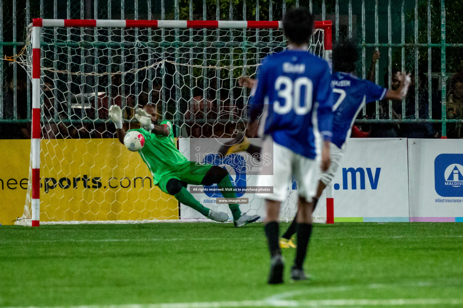 Club Immigration vs Team Allied in Club Maldives Cup 2022 was held in Hulhumale', Maldives on Thursday, 20th October 2022. Photos: Hassan Simah/ images.mv