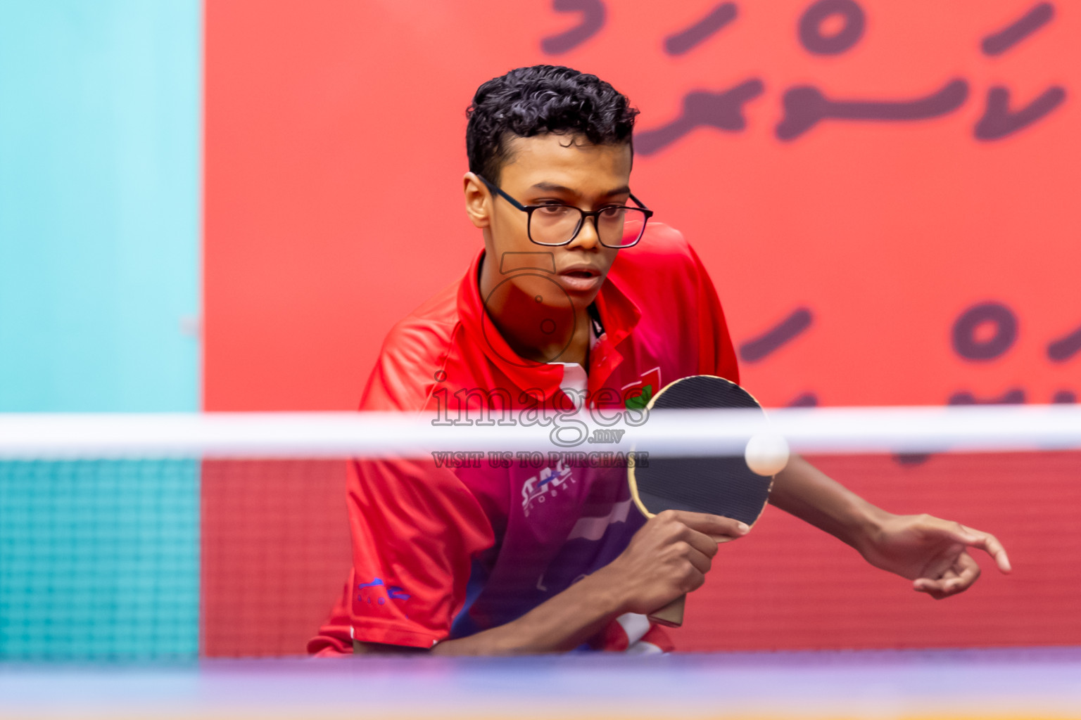 Finals of 30th Table Tennis Association Championship 2025 was held on Saturday, 20th September 2025 in Male' TT Hall, Male', Maldives. Photos: Nausham Waheed / images.mv
