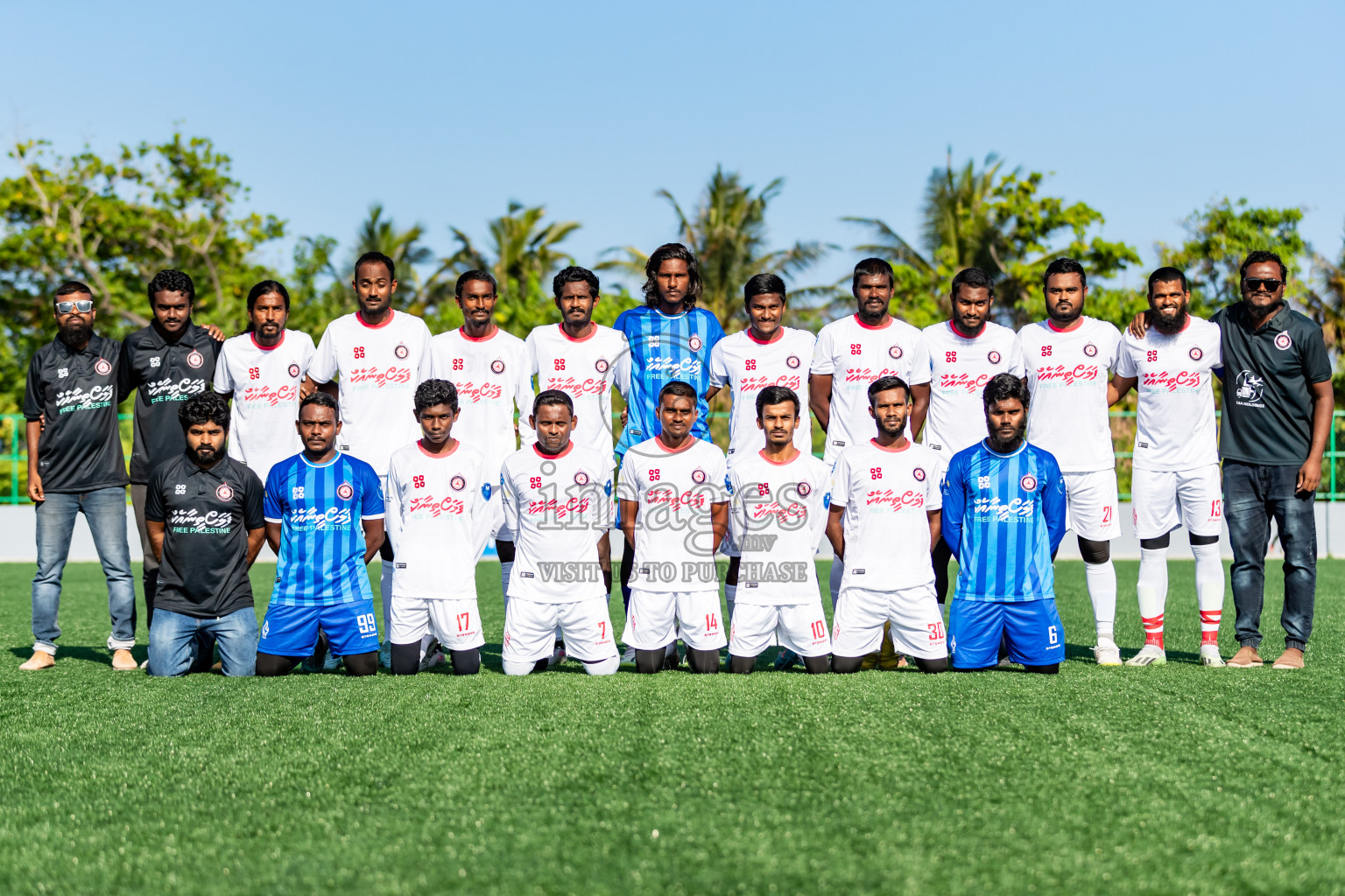 Furious FC vs JT Sports from Manadhoo Council Cup 2024 in N Manadhoo Maldives on Saturday, 24th February 2023. Photos: Nausham Waheed / images.mv