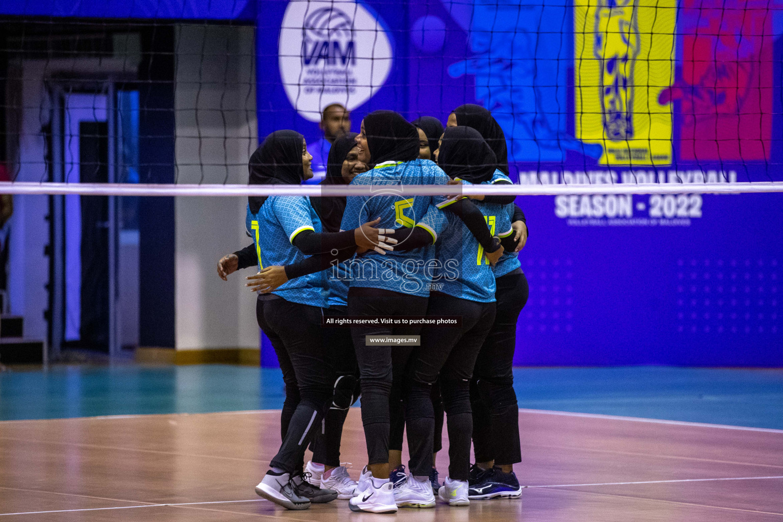 Volleyball Association Cup 2022-Women's Division-Match Day 3 was held in Male', Maldives on Thursday, 26th May 2022 Photos By: Ismail Thoriq / images.mv