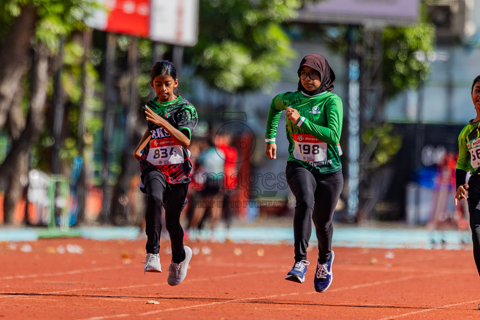Day 1 of Inter-school Athletics Championship 2025 held in Ekuveni Synthetic Track, Male', Maldives on Monday, 06th October 2025. Photos by: Areef Adam  / Images.mv