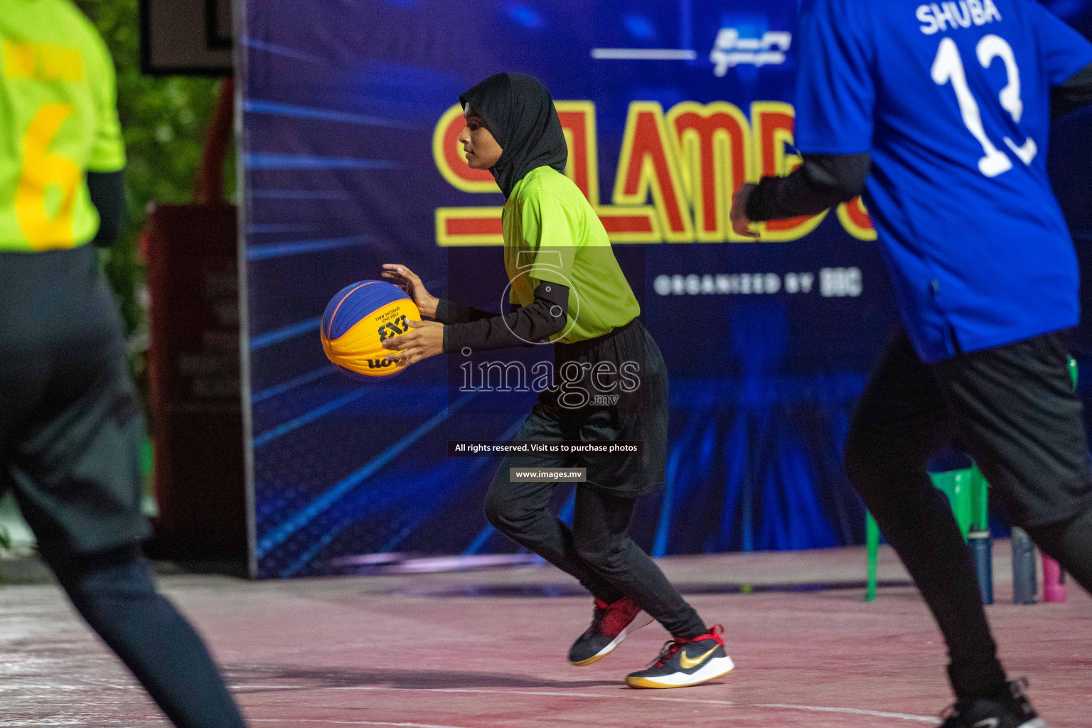 Day2 of Slamdunk by Sosal on 13th April 2023 held in Male'. Photos: Nausham waheed /images.mv