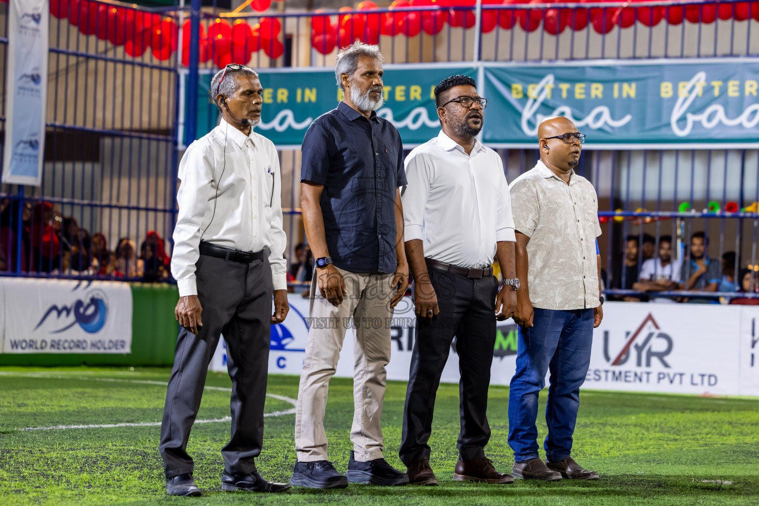 Goidhoo vs Dhonfan in the finals of Better in Baa Futsal Fiesta 2025 woman's division held in B. Eydhafushi, Maldives on Monday, 17th November 2025. Photos: Nausham Waheed / images.mv