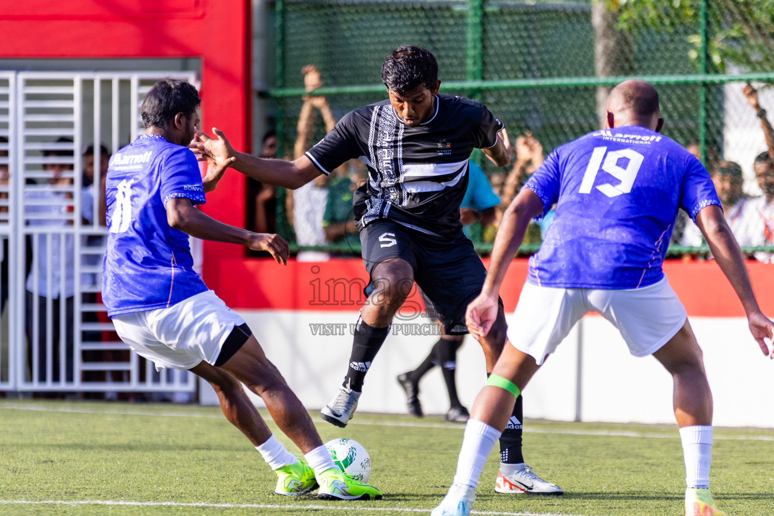 ST Regis vs Iruveli in Day 6 of Resort League 2025 (Dhaalu Zone) was held on Tuesday, 20th May 2025 in Niyama Private island, Dhaalu Atoll, Maldives. Photos: Nausham Waheed / images.mv