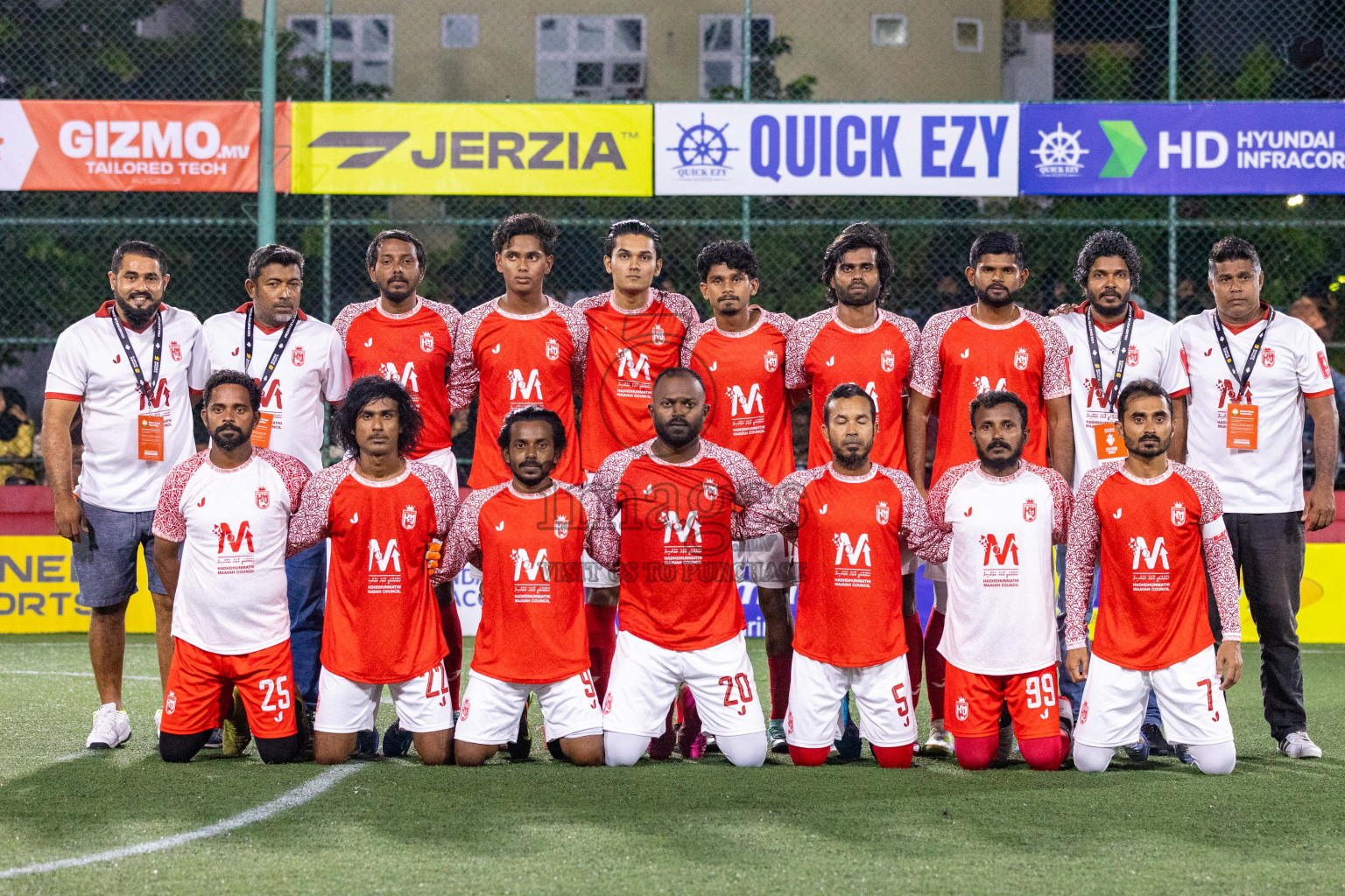 L Maavah vs L Kalaidhoo in Day 3 of Golden Futsal Challenge 2024 was held on Wednesday, 17th January 2024, in Hulhumale', Maldives
Photos: Ismail Thoriq / images.mv