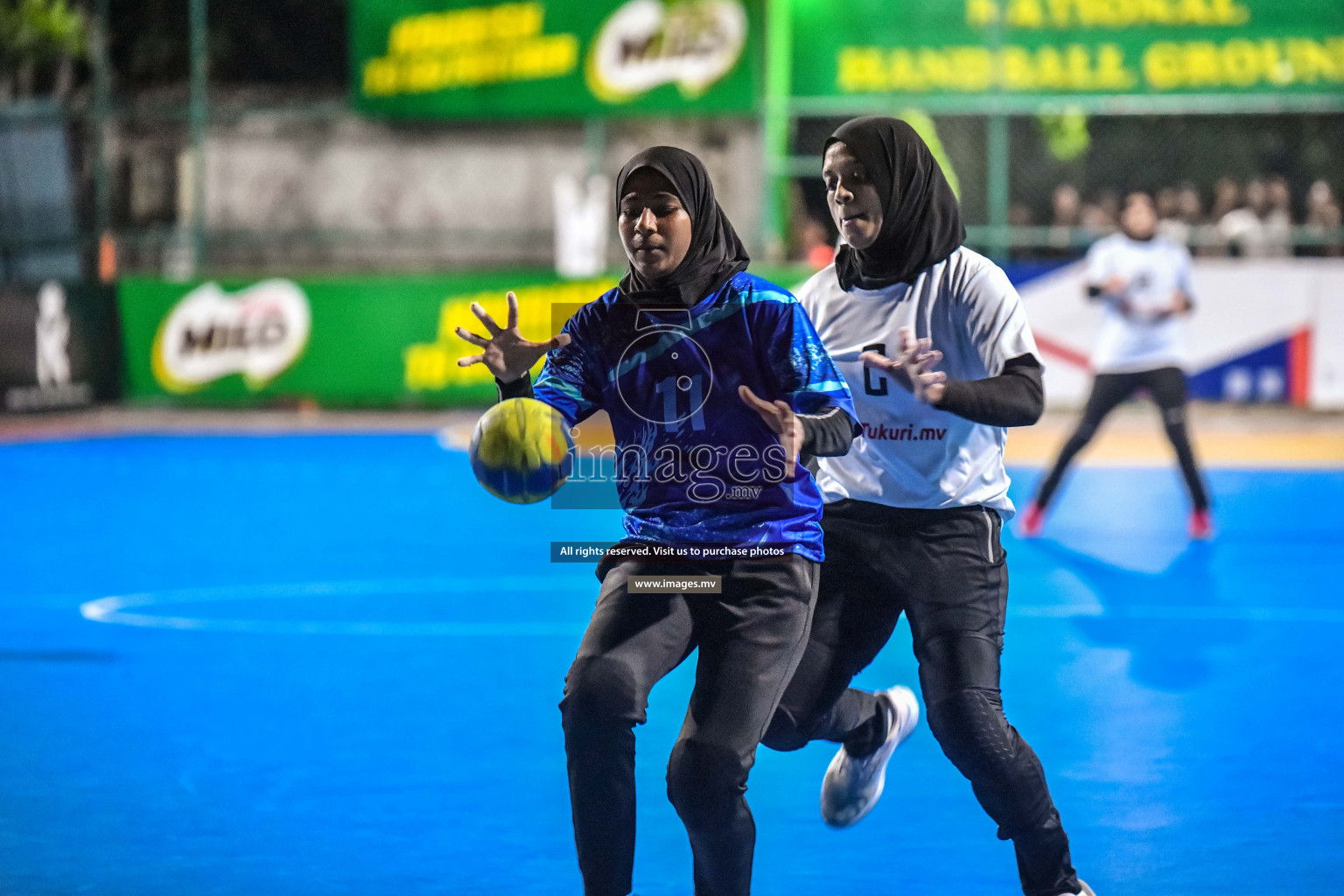 Day 16 of Milo 6th Inter Office Handball Tournament 2022 - Photos by Nausham Waheed