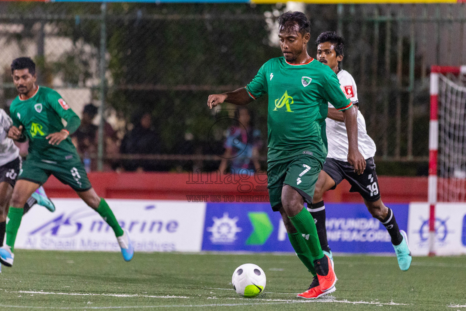 HDh Finey vs HDh Hanimaadhoo in Golden Futsal Challenge 2024 was held on Tuesday, 16th January 2024, in Hulhumale', Maldives
Photos: Ismail Thoriq / images.mv