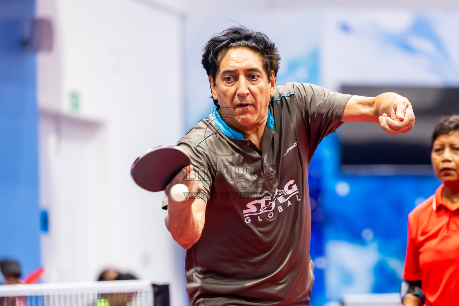 Day 2 of 1st Thoddoo Masters Table Tennis Tournament was held on Friday, 22nd August 2025 in AA Thoddoo, Maldives. Photos: Nausham Waheed / images.mv