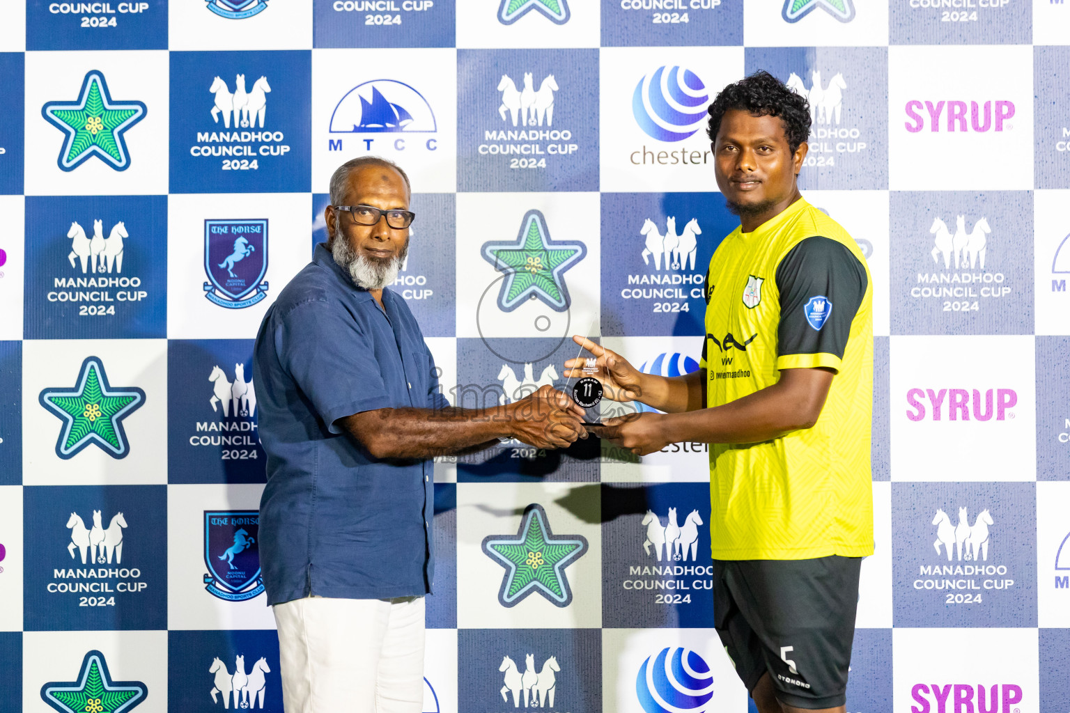 JT Sports vs Kanmathi Juniors from Final of Manadhoo Council Cup 2024 in N Manadhoo Maldives on Tuesday, 27th February 2023. Photos: Nausham Waheed / images.mv