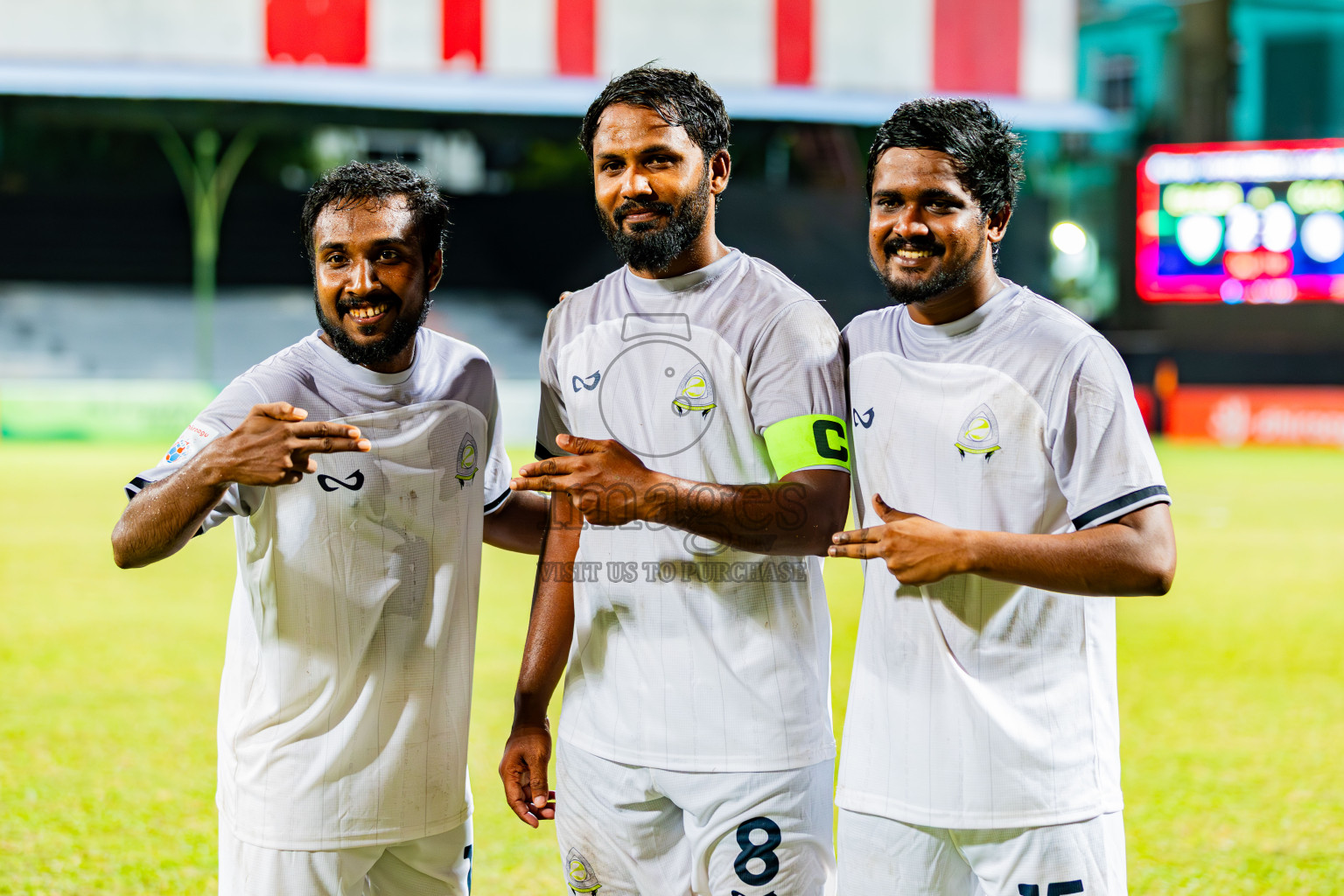 Club Eagles vs Club Green Streets in Dhivehi Premier League 2025/26 held in National Football Stadium, Male', Maldives on Wednesday, 1st September 2025. Photos: Areef Adam / Images.mv
