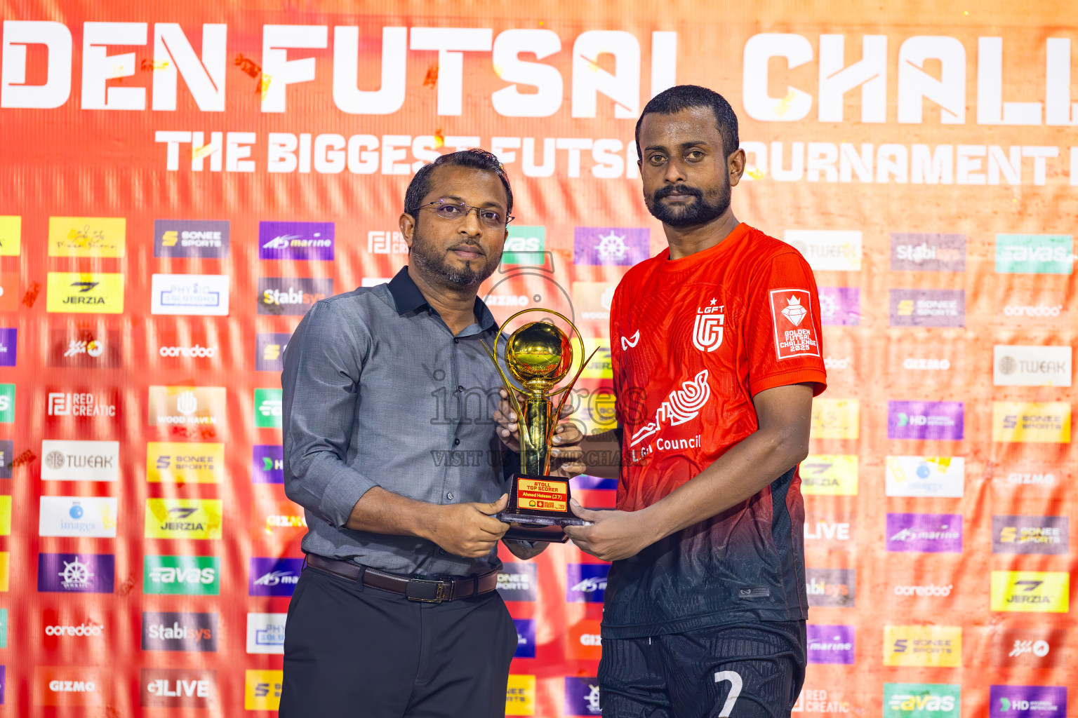 L Gan vs L Isdhoo in Laamu Atoll Finals Day 26 of Golden Futsal Challenge 2025 was held on Thursday , 30th January 2025, in Hulhumale', Maldives. Photos: Ismail Thoriq / images.mv