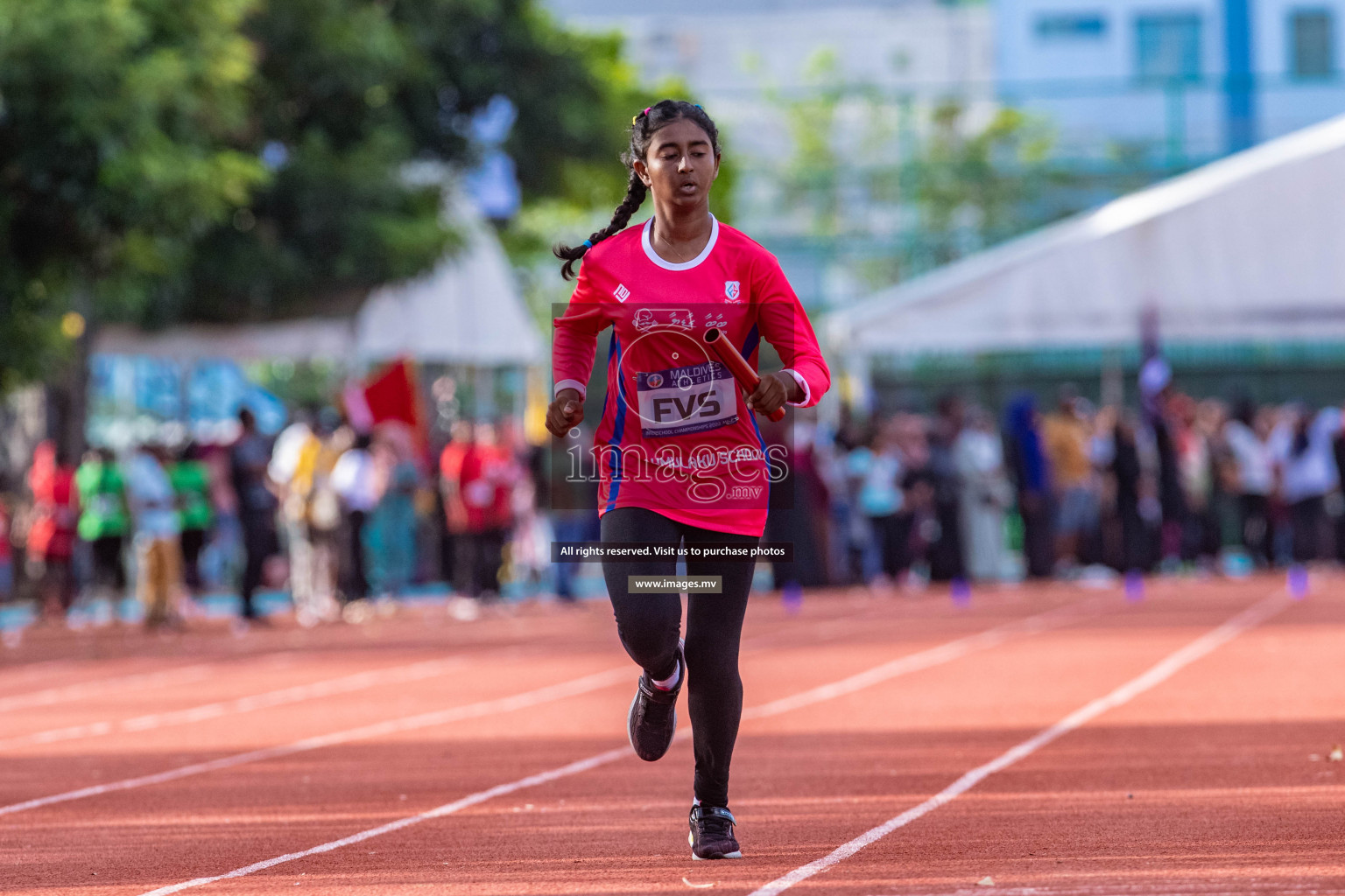 Day 3 of Inter-School Athletics Championship held in Male', Maldives on 25th May 2022. Photos by: Nausham Waheed / images.mv