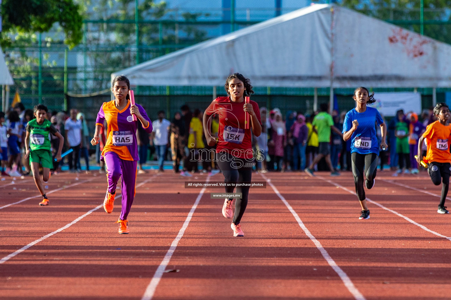 Day 2 of Inter-School Athletics Championship held in Male', Maldives on 24th May 2022. Photos by: Maanish / images.mv