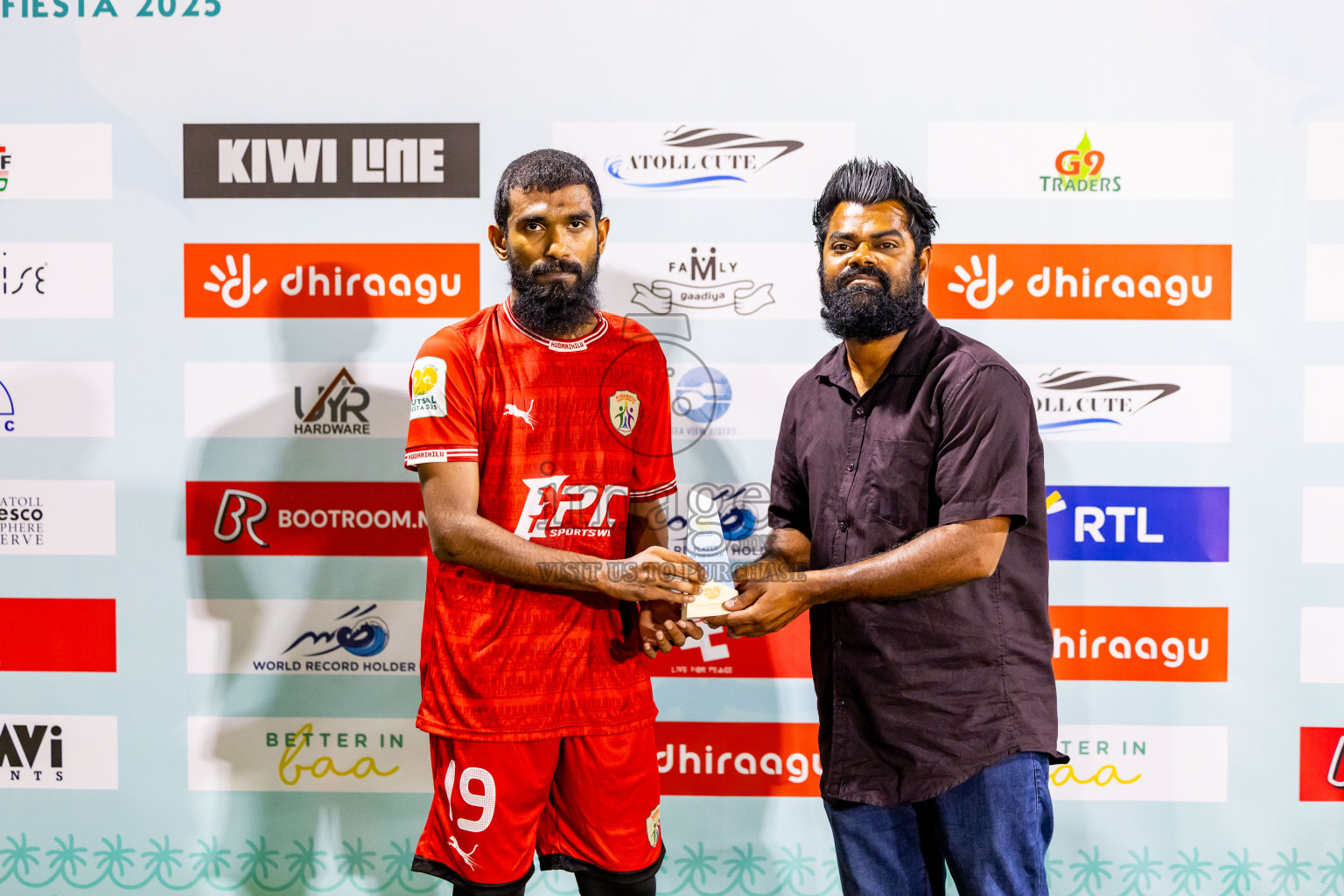 Kudarikilu vs Dharavandhoo in Day 4 of Better in Baa Futsal Fiesta 2025 Men's division held in B. Eydhafushi, Maldives on Saturday, 8th November 2025. Photos: Nausham Waheed / images.mv