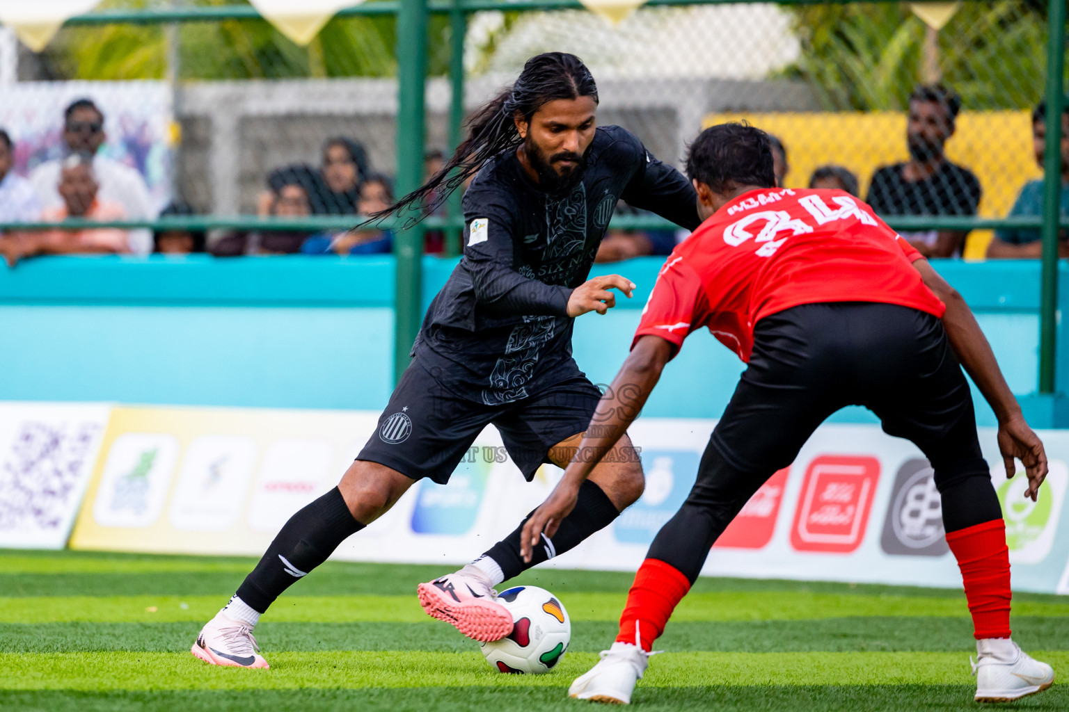 Day 1 of Laamehi Dhiggaru Ekuveri Futsal Challenge 2024 was held on Friday, 26th July 2024, at Dhiggaru Futsal Ground, Dhiggaru, Maldives Photos: Nausham Waheed / images.mv