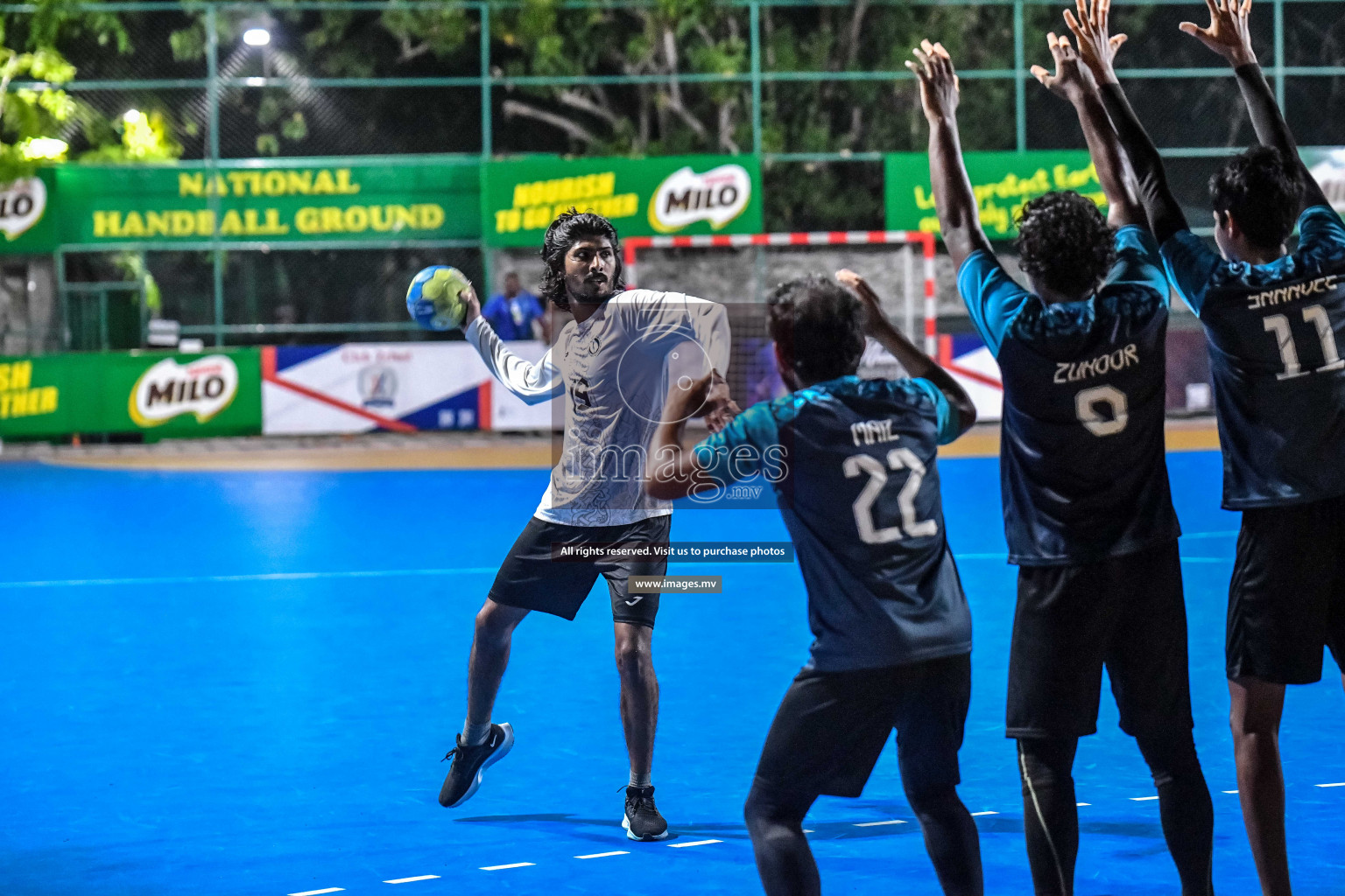 Day 10 of Milo 6th Inter Office Handball Tournament 2022 - Photos by Nausham Waheed