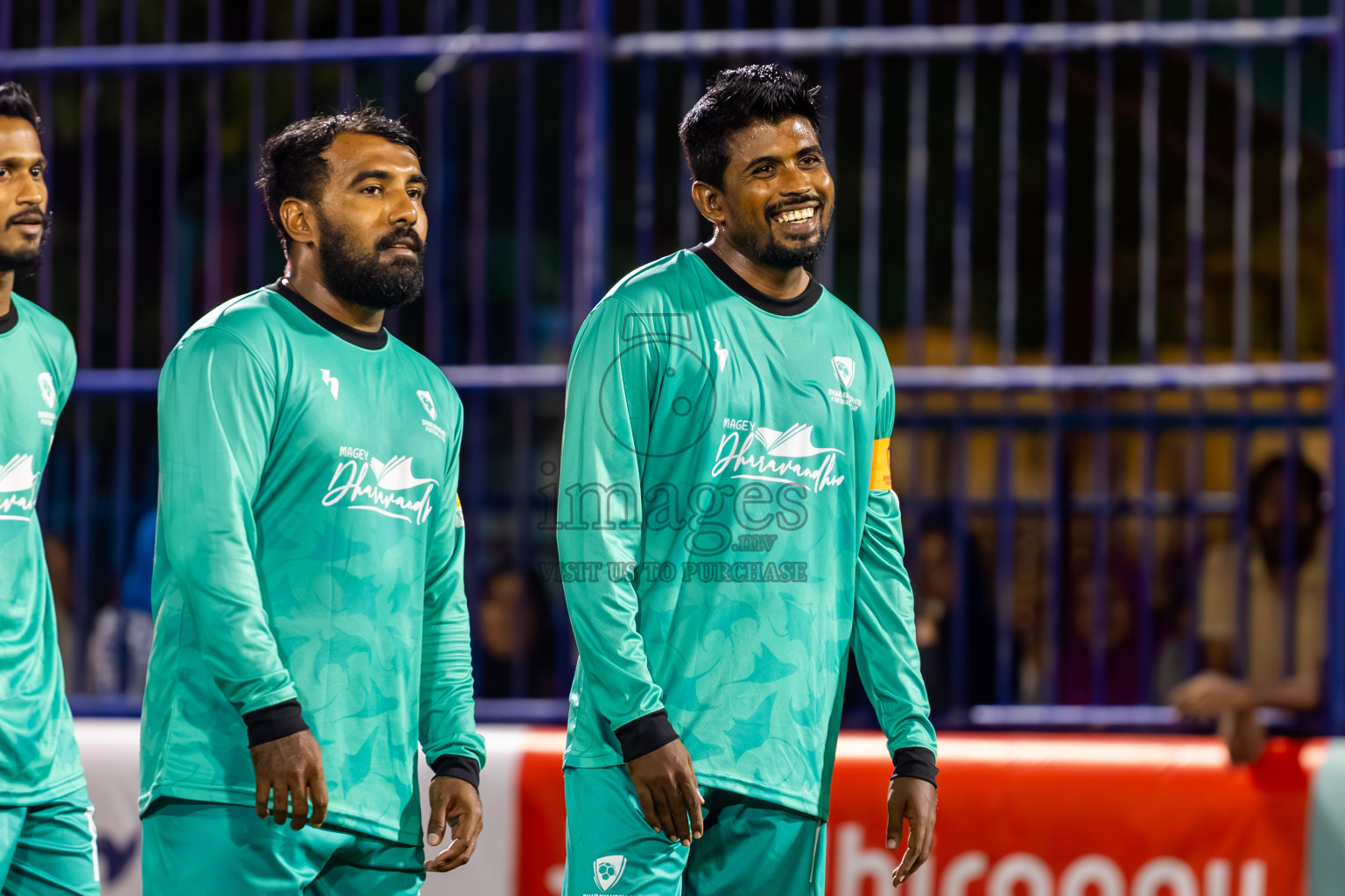 Hithaadhoo vs Dharavandhoo in Day 7 of Better in Baa Futsal Fiesta 2025 Men's division held in B. Eydhafushi, Maldives on Tuesday, 11th November 2025. Photos: Nausham Waheed / images.mv