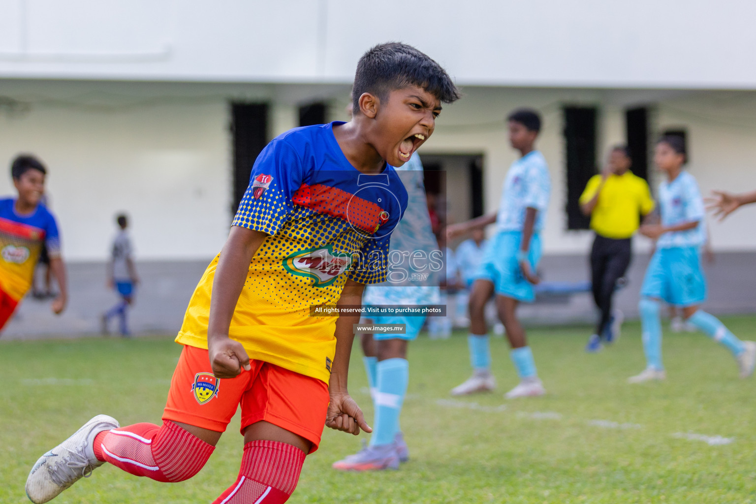 Day 1 of MILO Academy Championship 2023 (U12) was held in Henveiru Football Grounds, Male', Maldives, on Friday, 18th August 2023. 
Photos: Shuu Abdul Sattar / images.mv