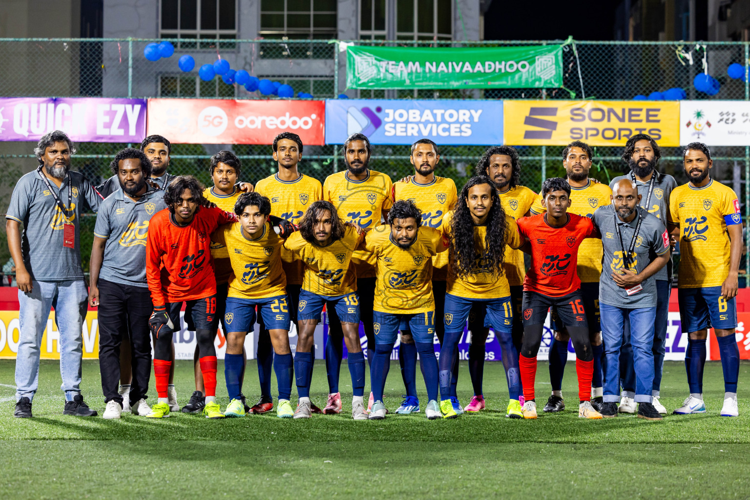 Mahchangoalhi vs Maafannu in zone round on Day 31 of Golden Futsal Challenge 2025 was held on Tuesday , 4th February 2025, in Hulhumale', Maldives. Photos: Nausham Waheed / images.mv