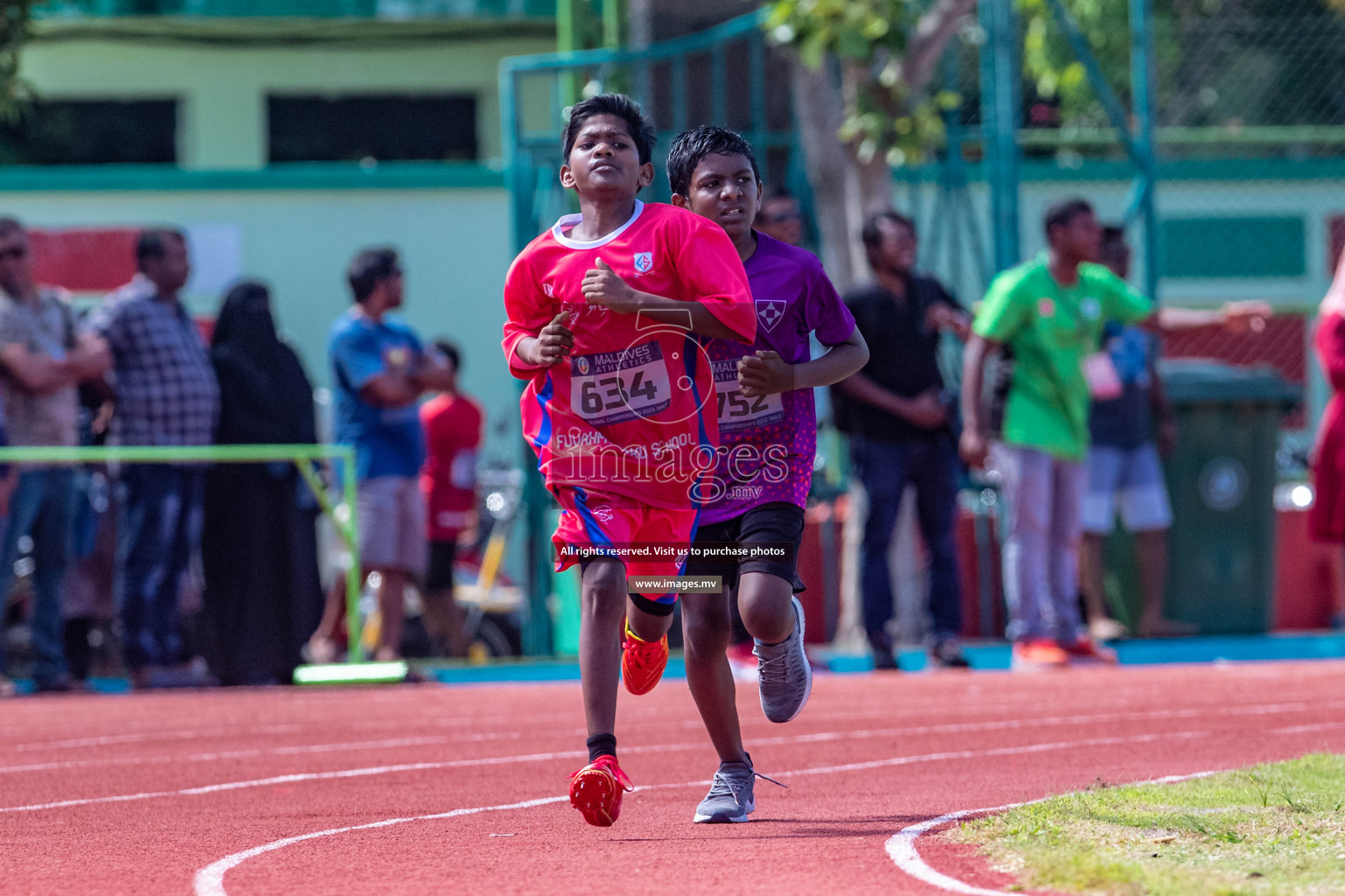 Day 2 of Inter-School Athletics Championship held in Male', Maldives on 25th May 2022. Photos by: Maanish / images.mv