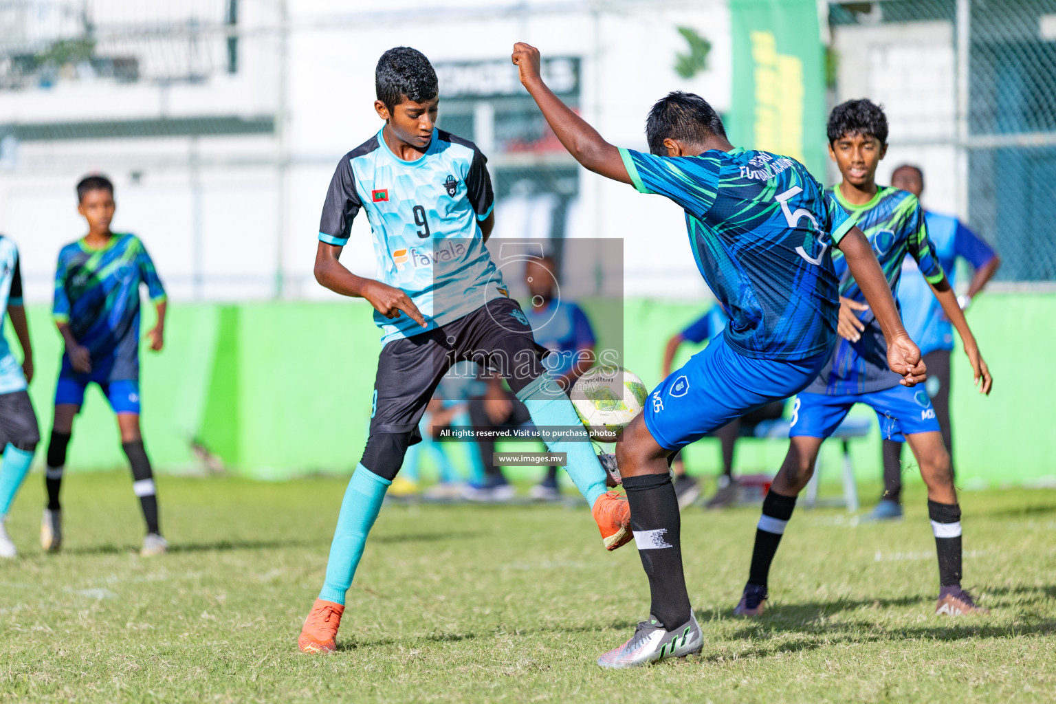 Day 2 of MILO Academy Championship 2023 (U12) was held in Henveiru Football Grounds, Male', Maldives, on Saturday, 19th August 2023. Photos: Nausham Waheedh / images.mv