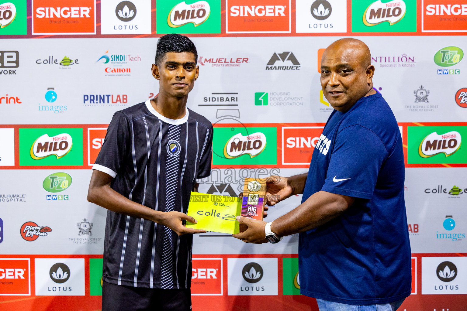 DSC vs Prison Club in Round of 16 of Club Maldives Cup 2024 held in Rehendi Futsal Ground, Hulhumale', Maldives on Tuesday, 8th October 2024. Photos: Nausham Waheed / images.mv