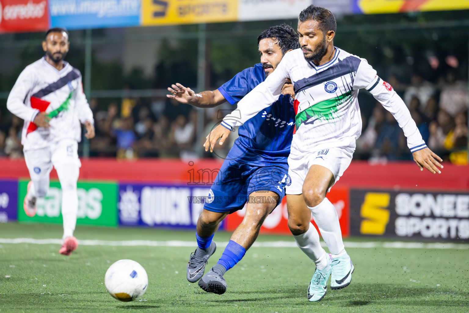 GA Kolamaafushi vs GA Villingili in Day 14 of Golden Futsal Challenge 2025 was held on Saturday, 18th January 2025, in Hulhumale', Maldives. Photos: Ismail Thoriq / images.mv