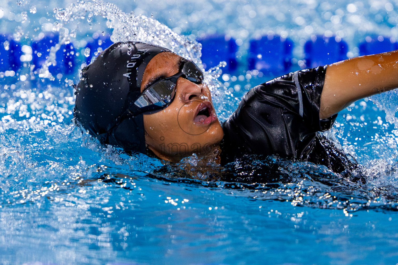 Day 2 of 20th Inter-school Swimming Competition 2024 held in Hulhumale', Maldives on Sunday, 13th October 2024. Photos: Nausham Waheed / images.mv