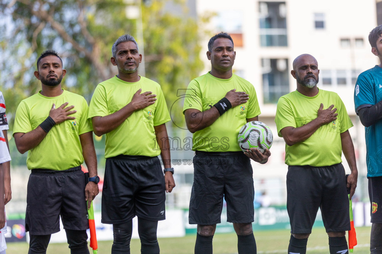 United Victory vs TC Sports Club in Day 7 of Dhivehi Youth League 2024 held at Henveiru Stadium on Sunday, 1st December 2024. Photos: Shuu Abdul Sattar, / Images.mv