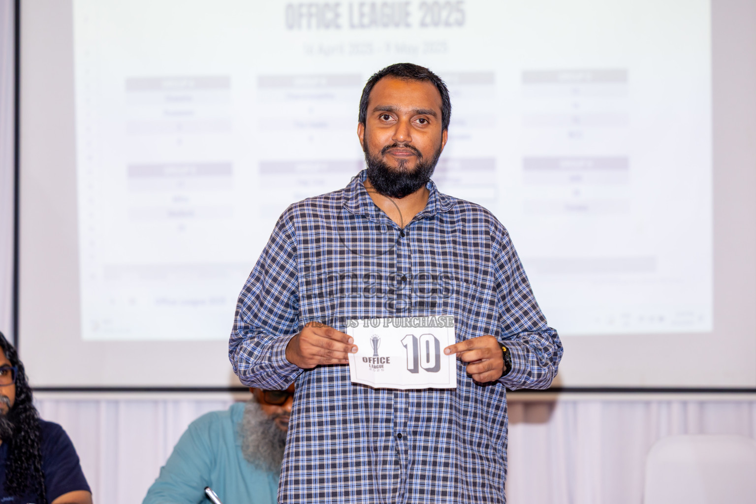 Draw Ceremony of Office League 2025 held in Male', Maldives on Saturday, 12th April 2025. Photos: Nausham Waheed / images.mv