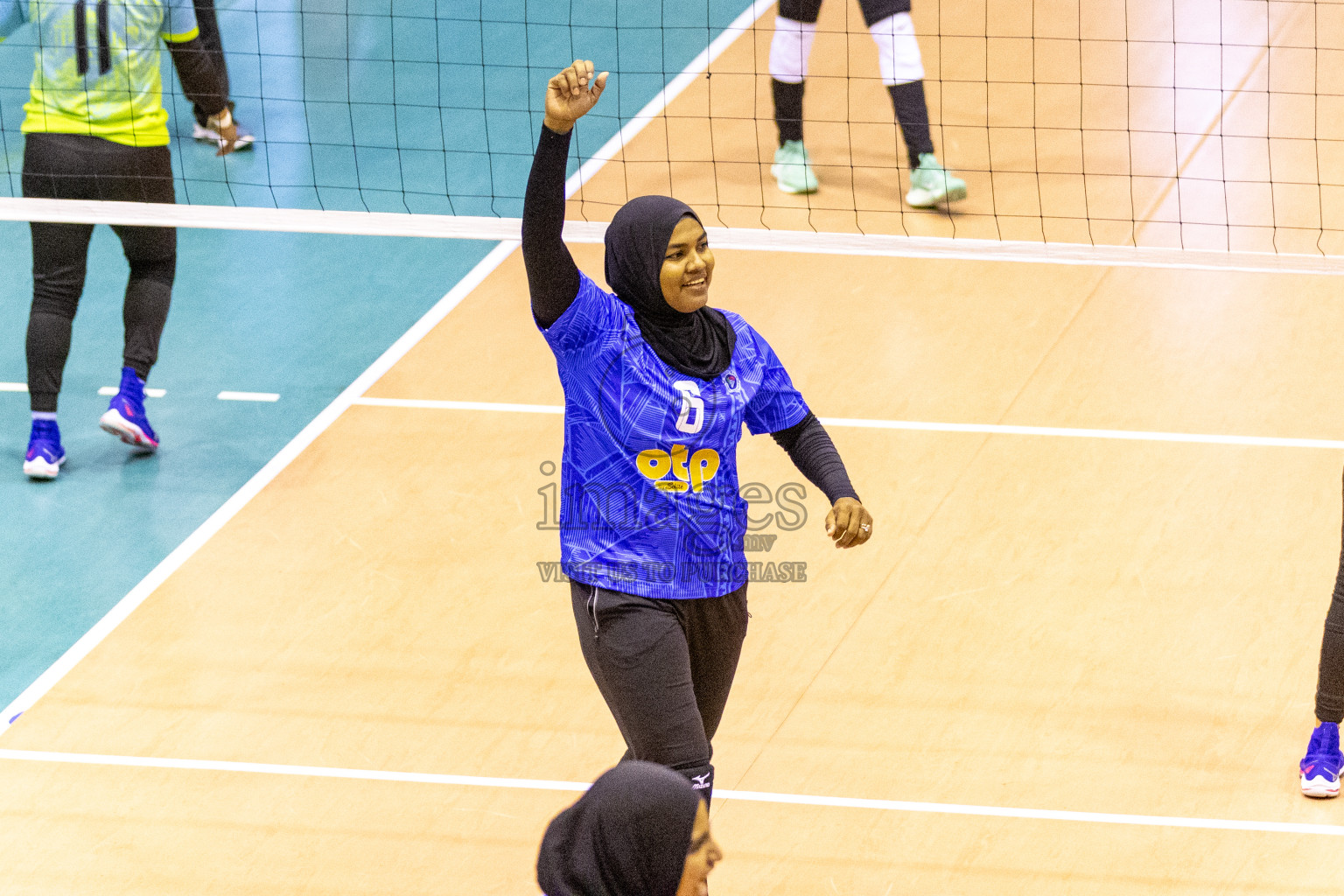 Final of Women's Division of Volleyball Association Cup 2023 held in Male', Maldives on Tuesday, 9th January 2024 at Social Center Indoor Hall Photos By: Nausham Waheed /images.mv