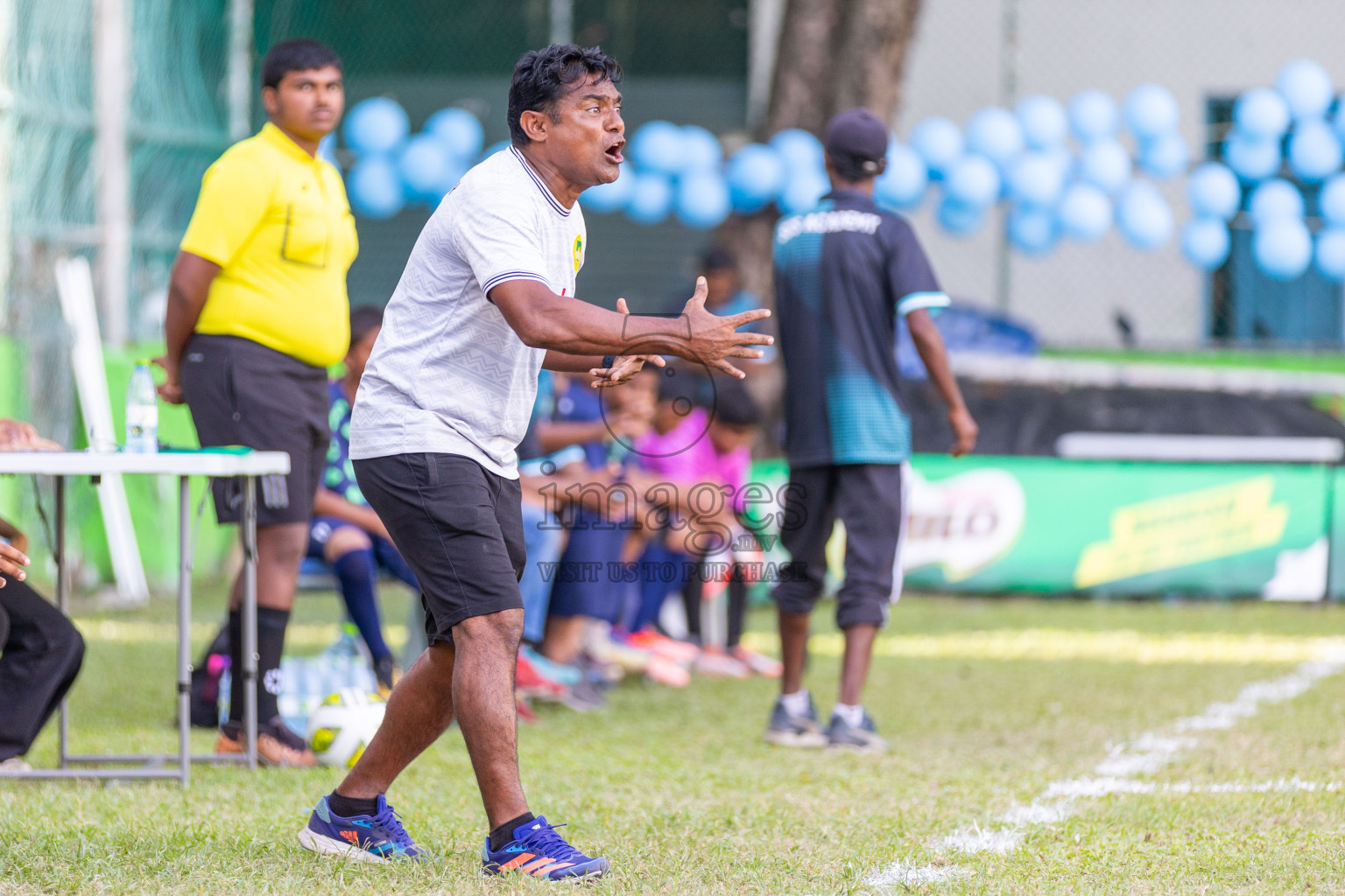 Final Day  of MILO Academy Championship 2024 - U12 was held at Henveiru Grounds in Male', Maldives on Thursday, 7th July 2024. Photos: Shuu Abdul Sattar / images.mv